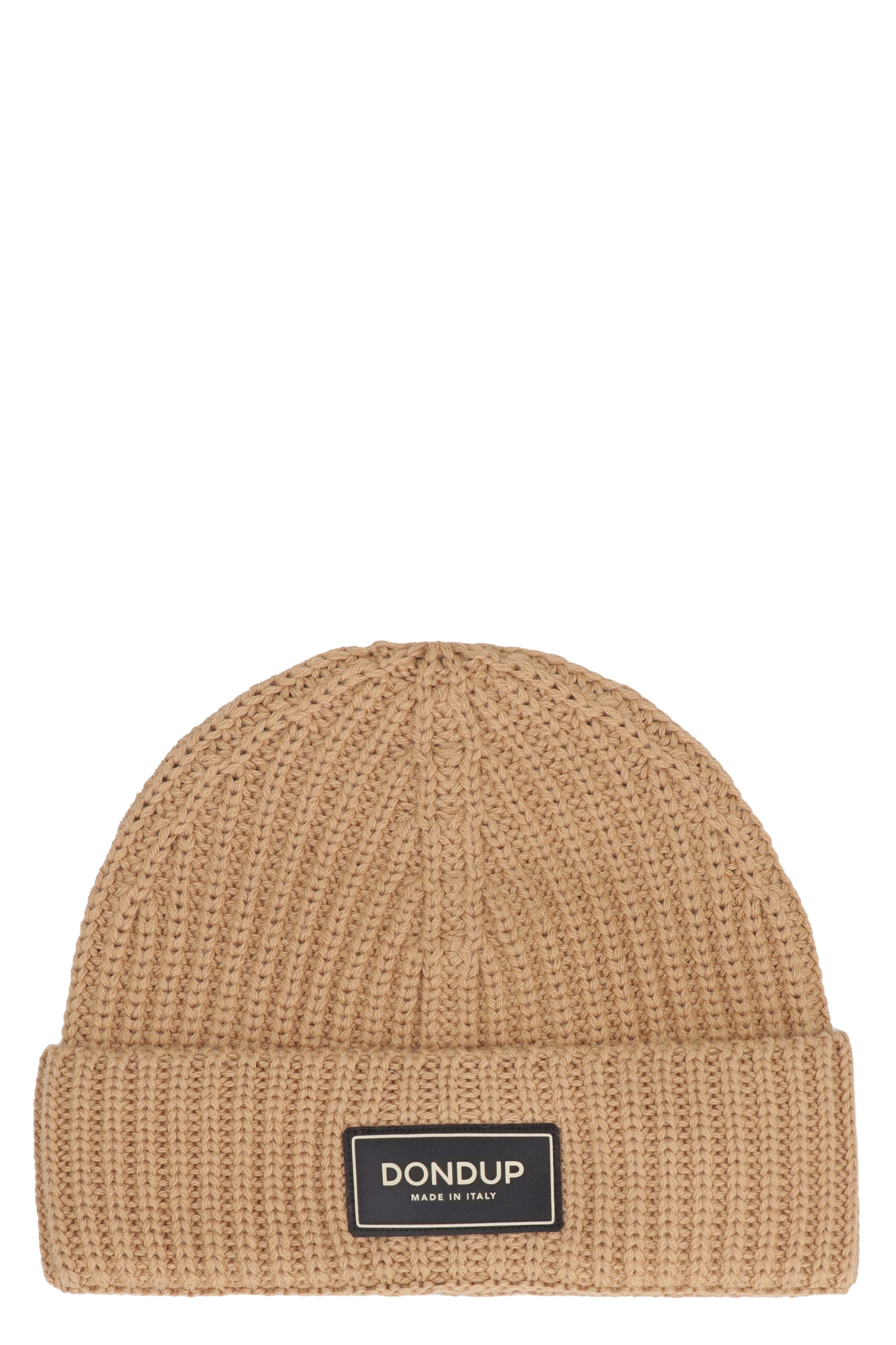 Ribbed knit beanie