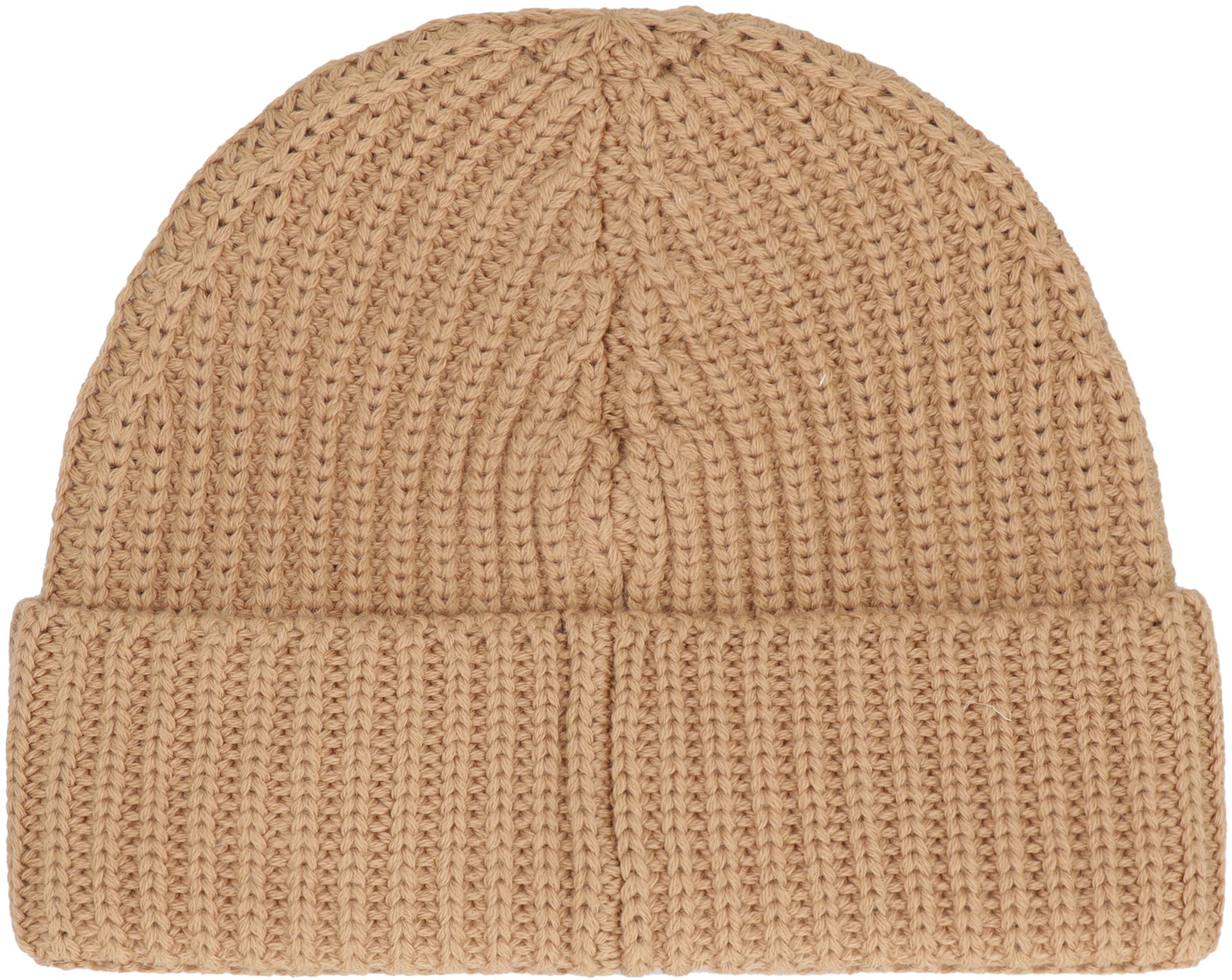 Ribbed knit beanie