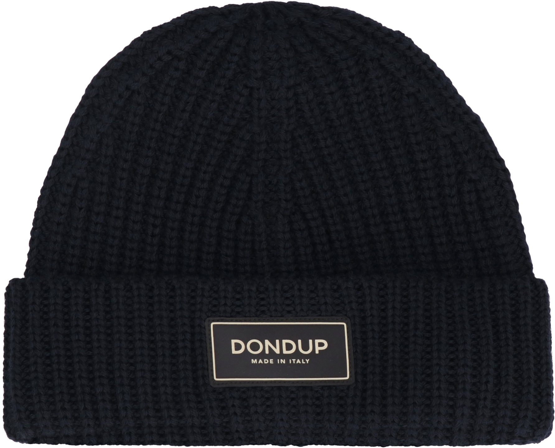 Ribbed knit beanie