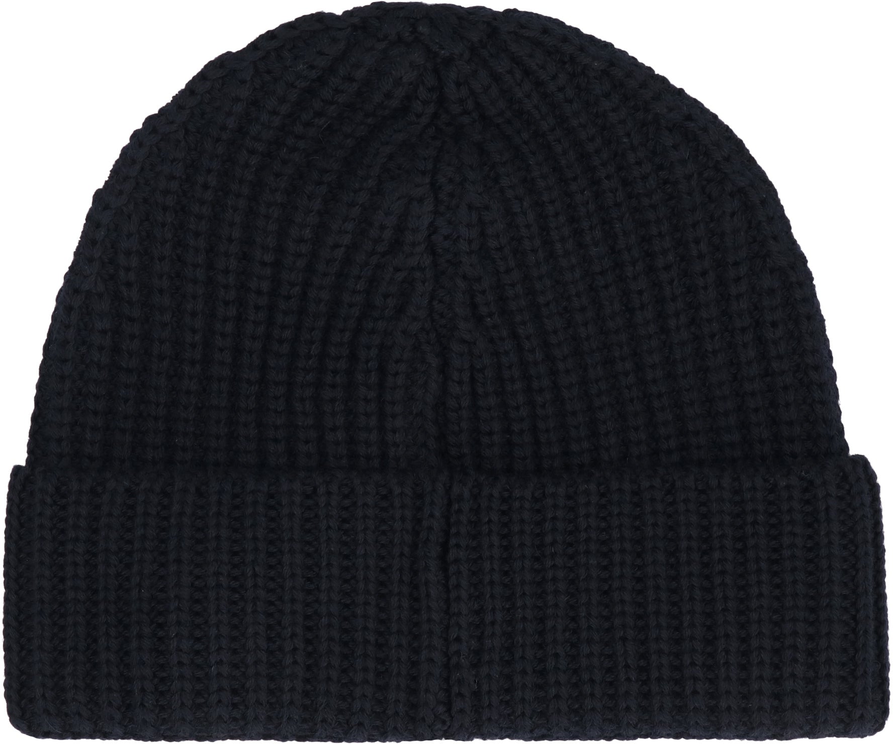 Ribbed knit beanie