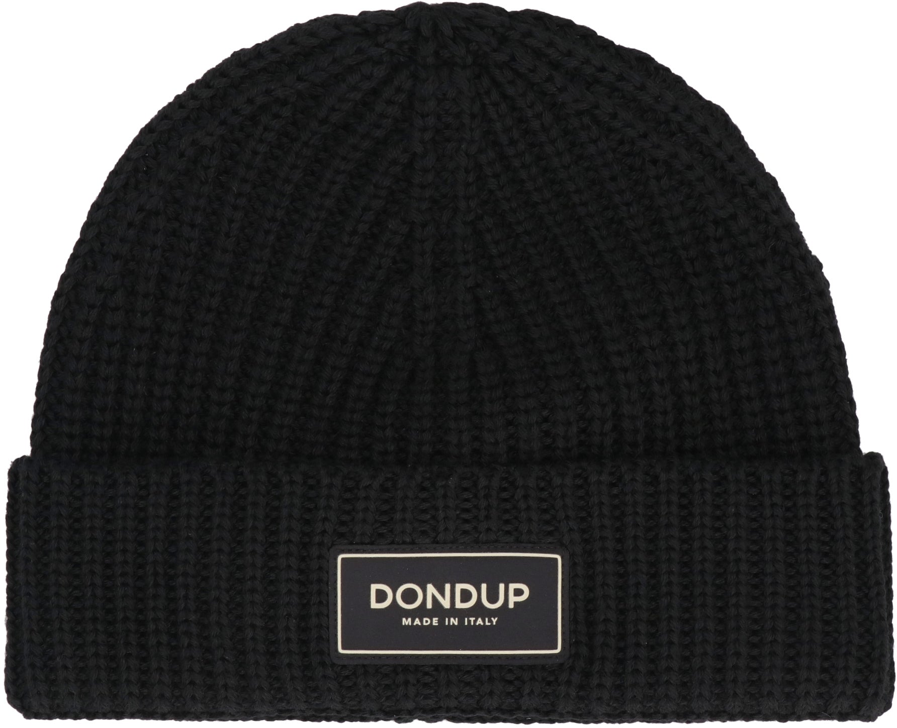 Ribbed knit beanie