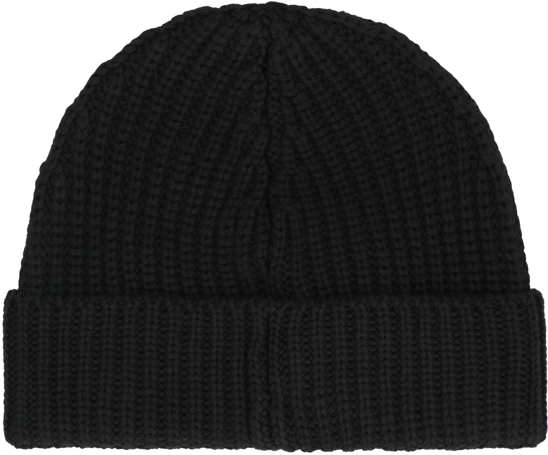 Ribbed knit beanie