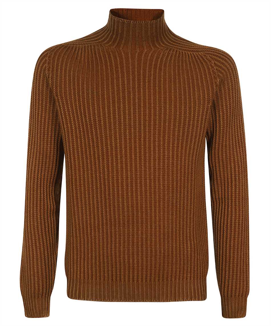 Wool turtleneck sweater