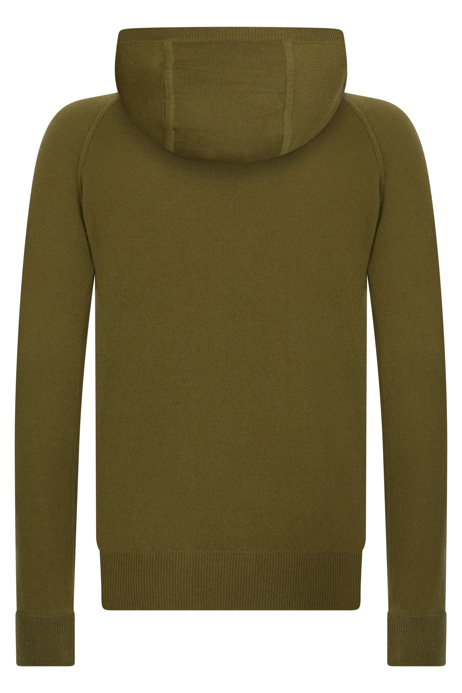 Green hoodie, made of soft and comfortable fabric, characterized by a large central logo that gives a modern and distinctive look.