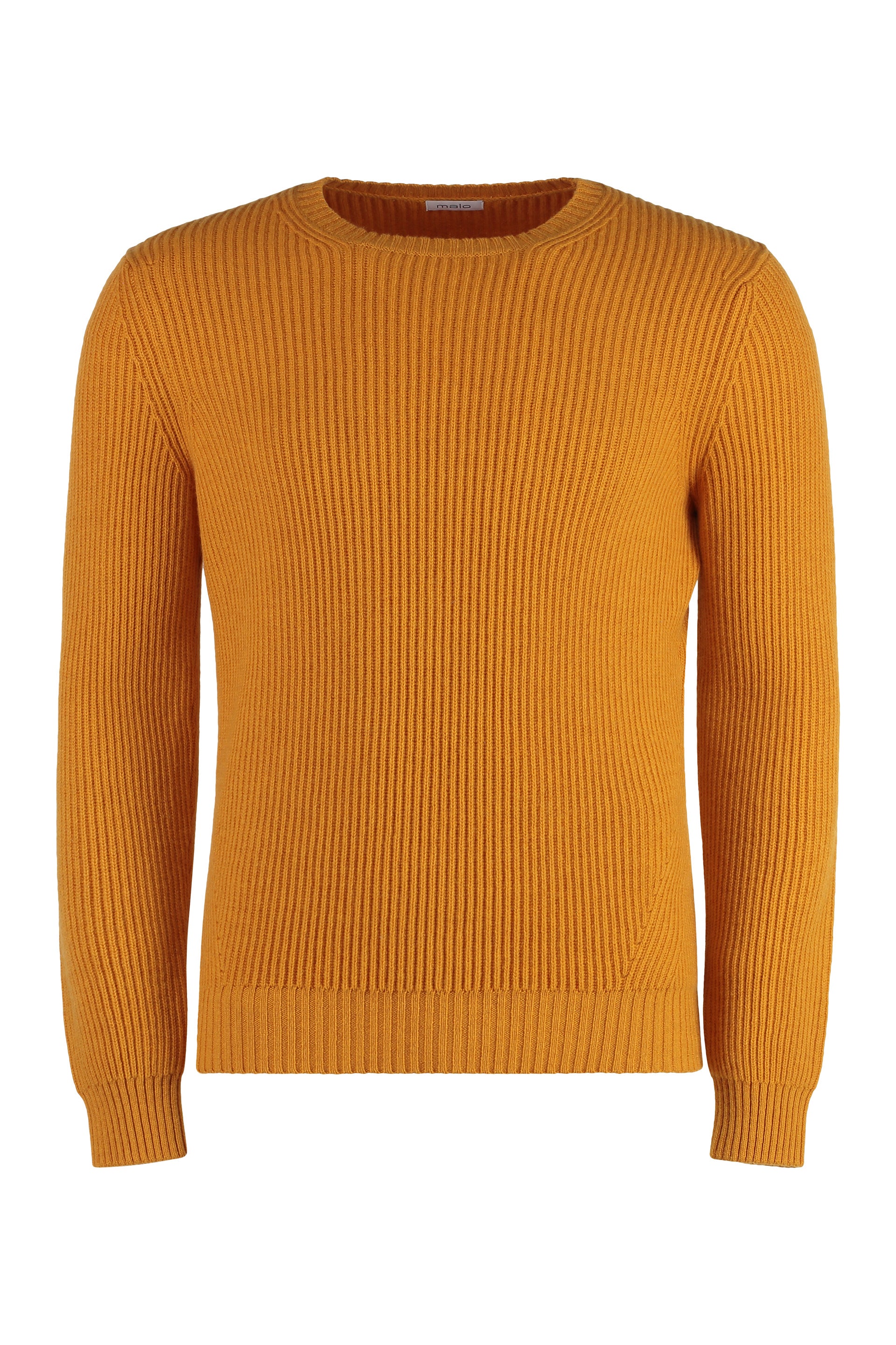 Crew-neck cashmere sweater