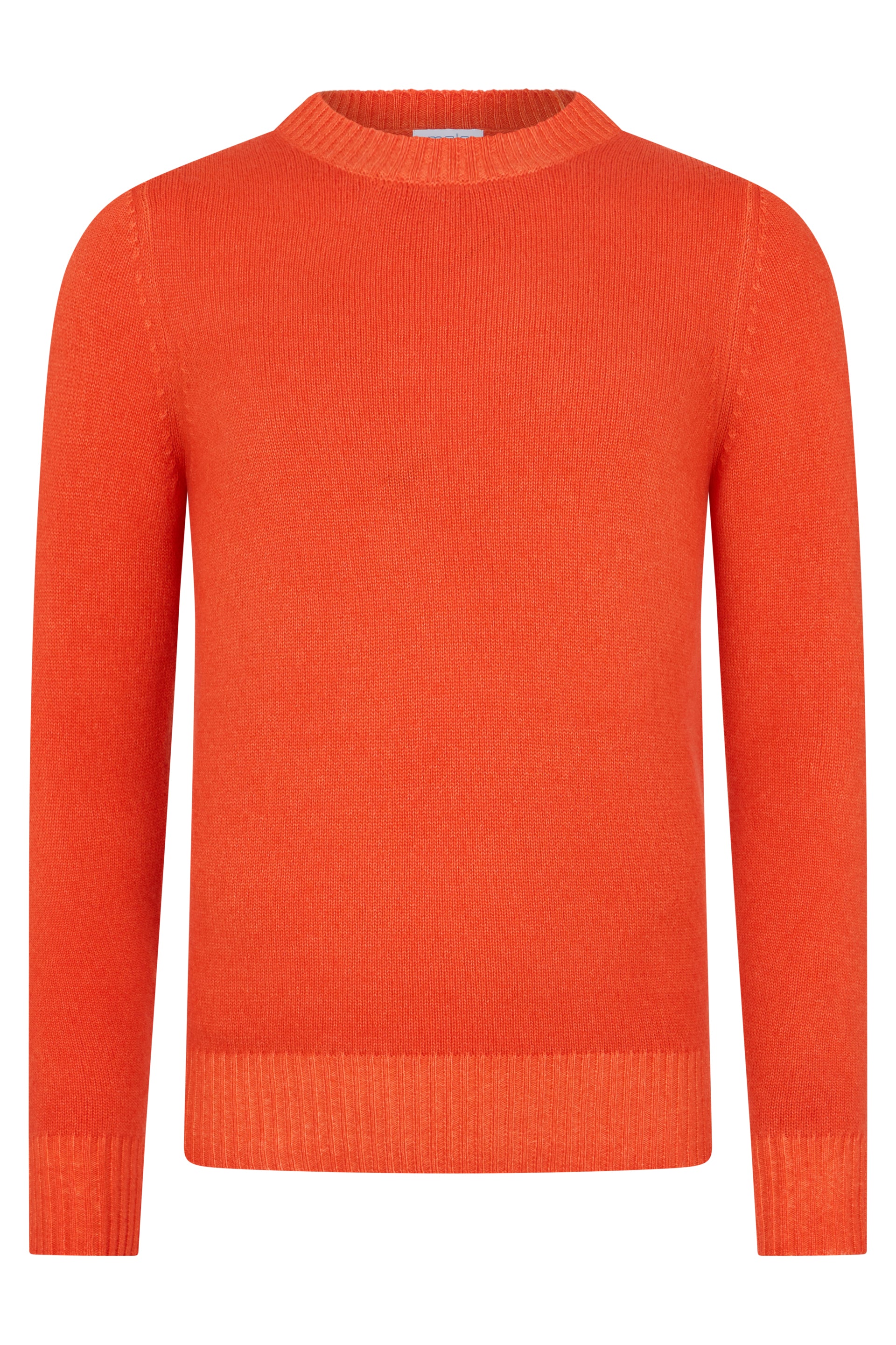 Orange Sweater Long Sleeves Soft and Casual