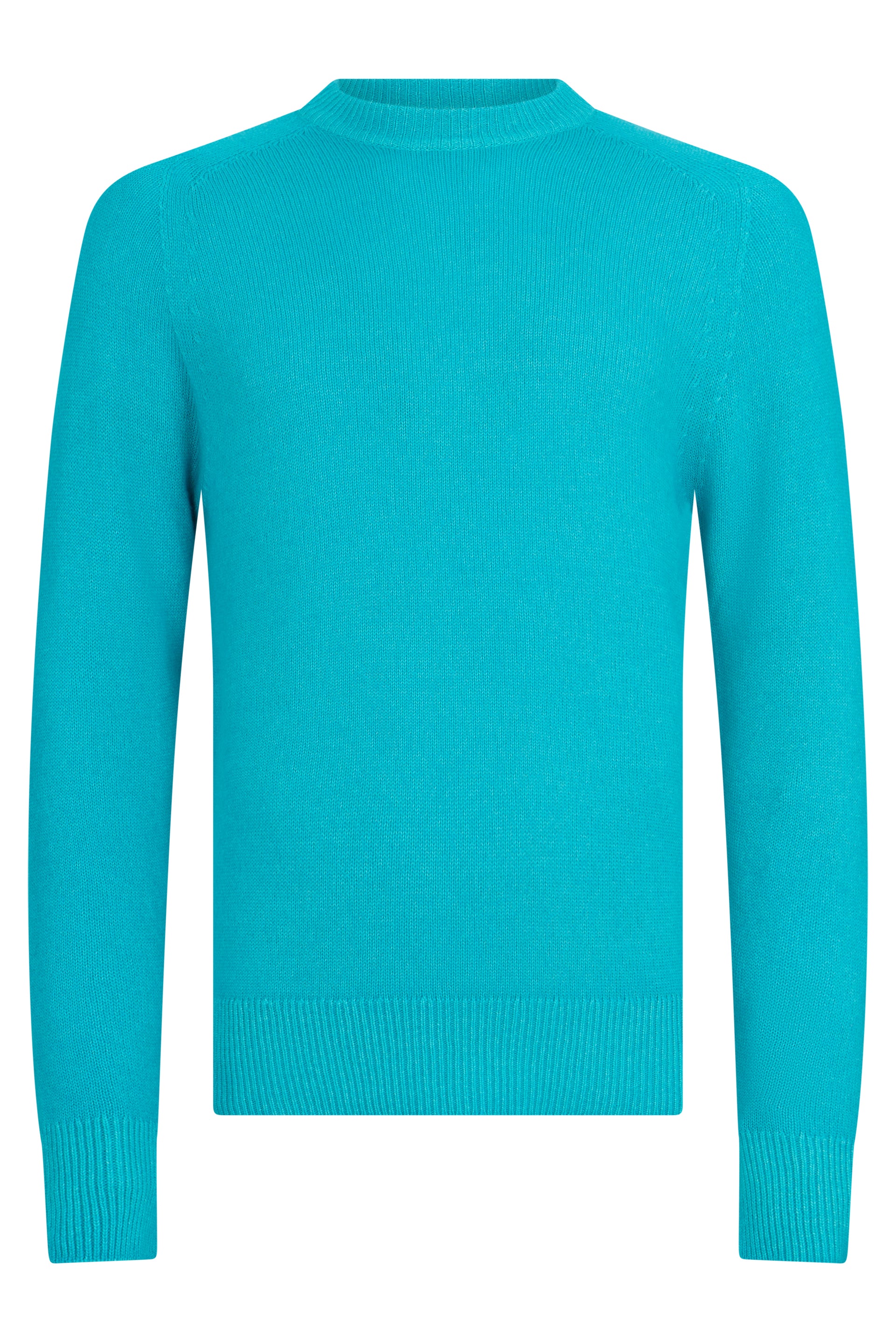 Turquoise Sweater Long Sleeves Soft and Modern