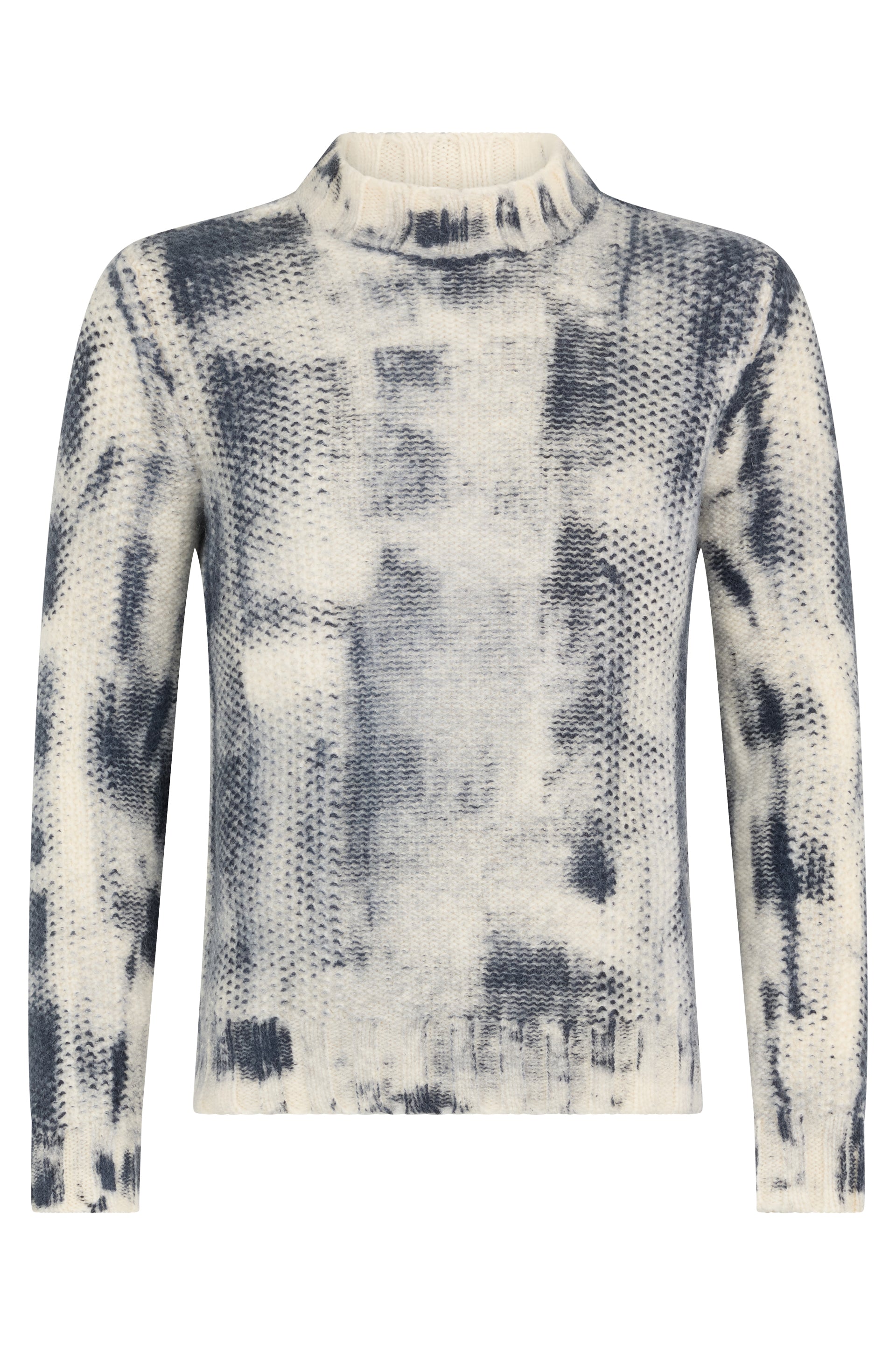 Sweater with elegant printed pattern, ideal for a sophisticated and fashionable look.
