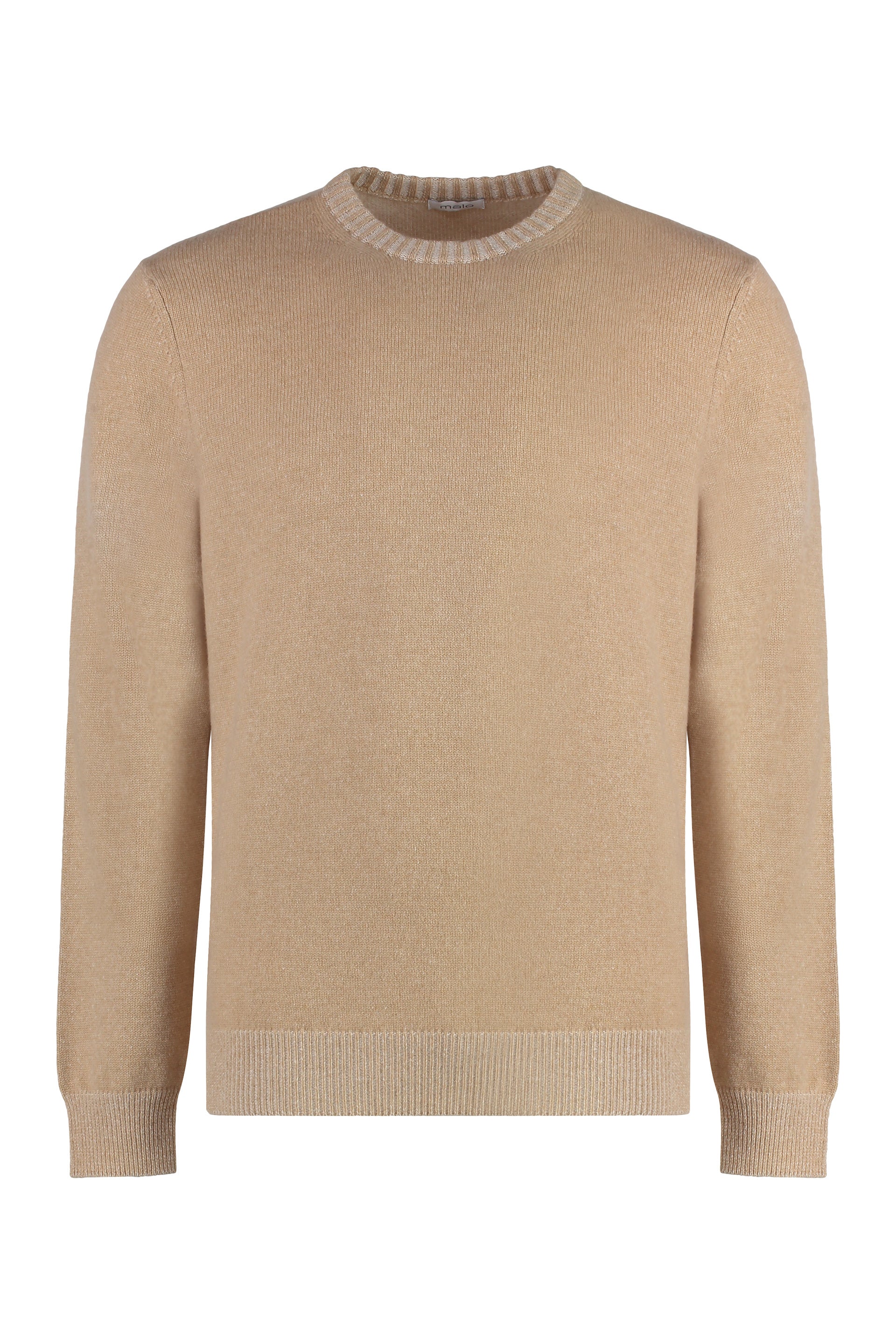 Crew-neck cashmere sweater