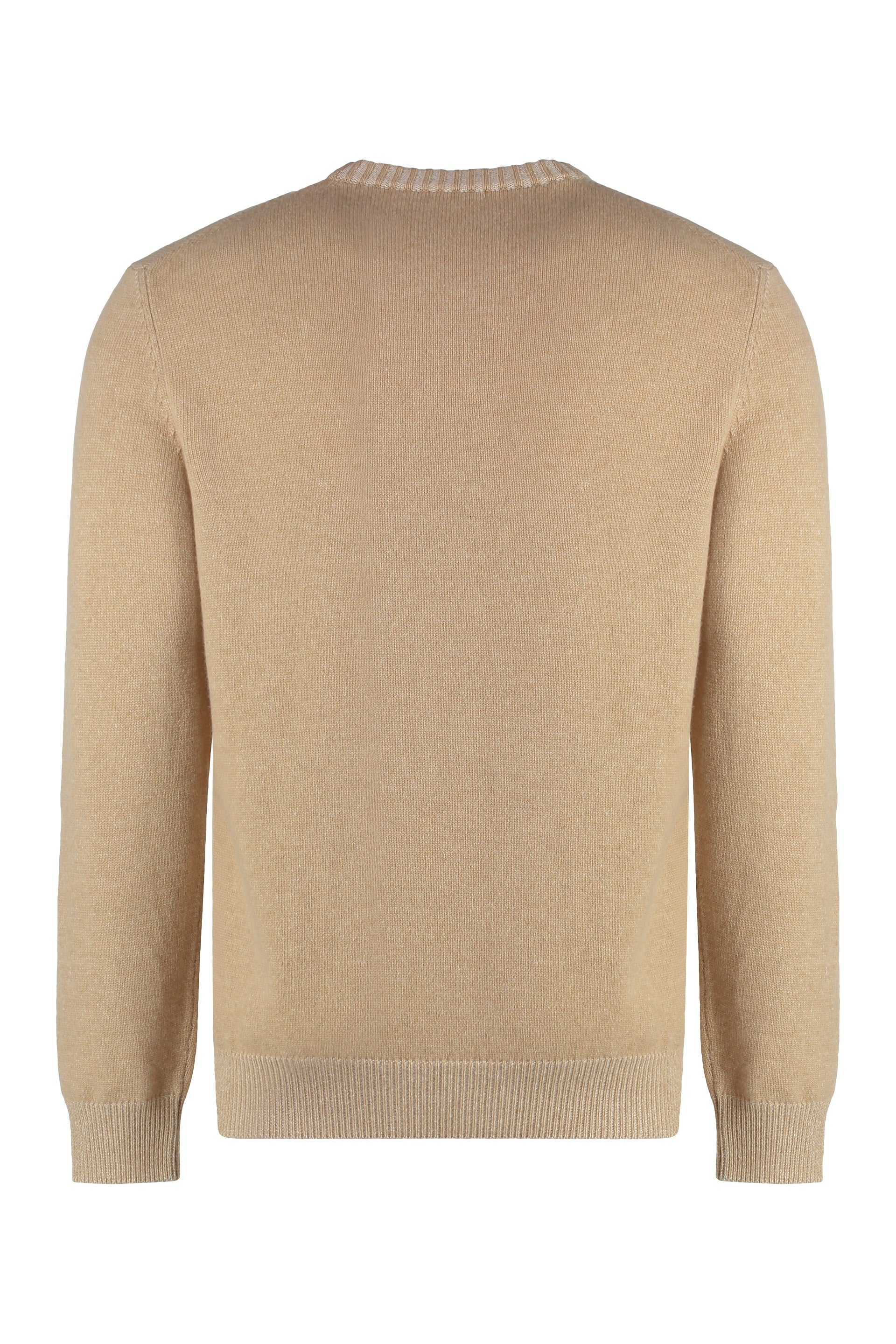 Crew-neck cashmere sweater