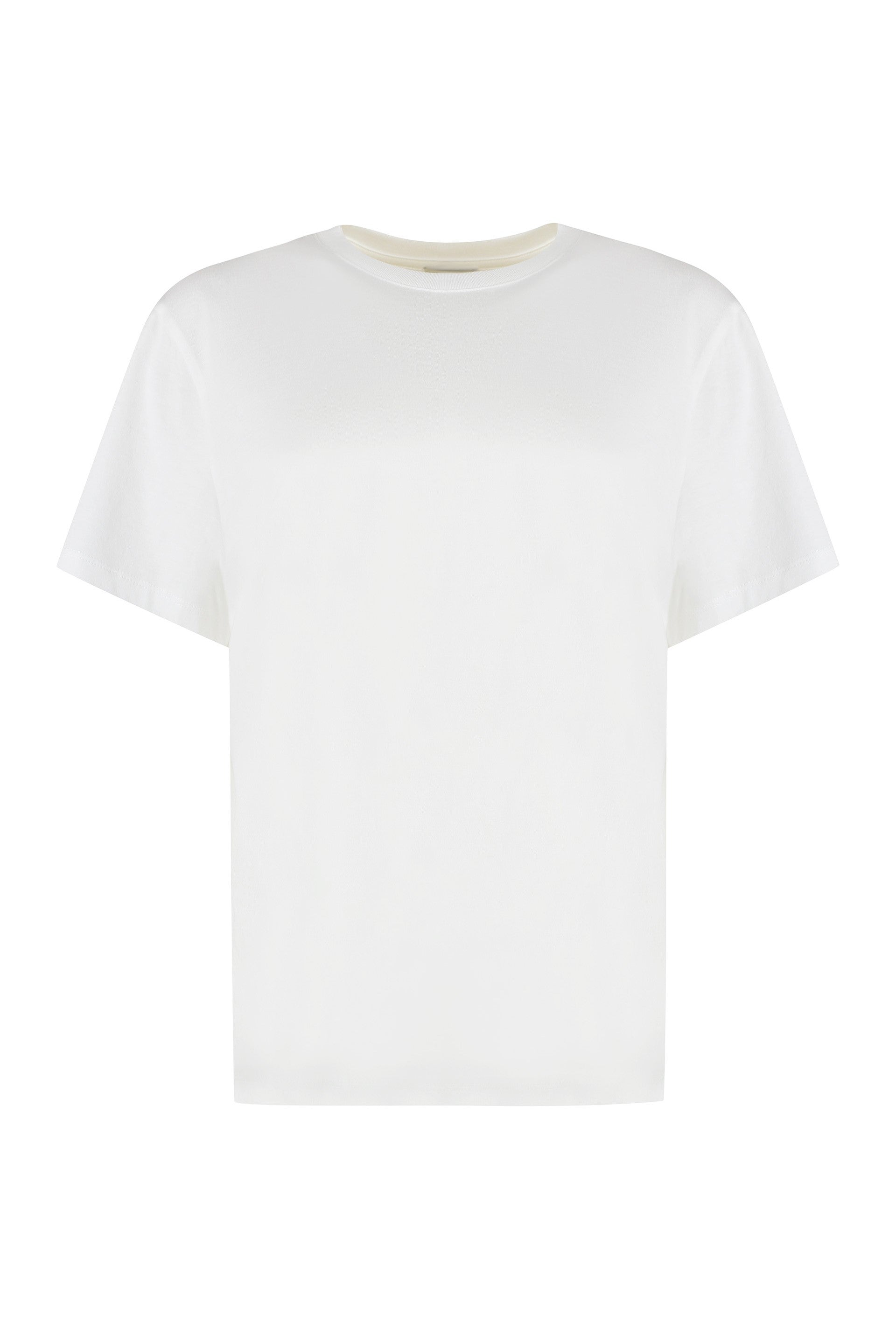 Cotton crew-neck T-shirt