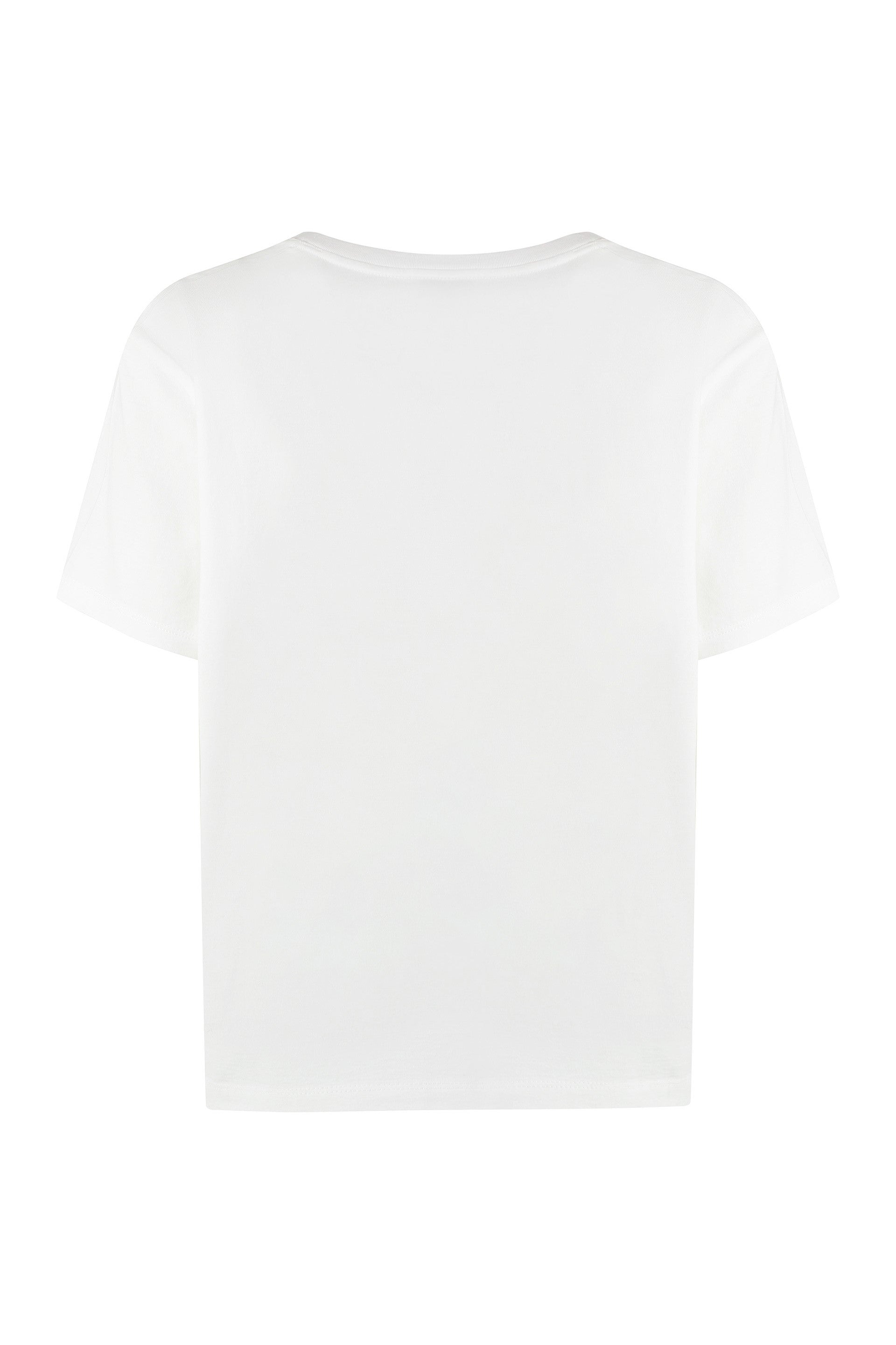 Cotton crew-neck T-shirt