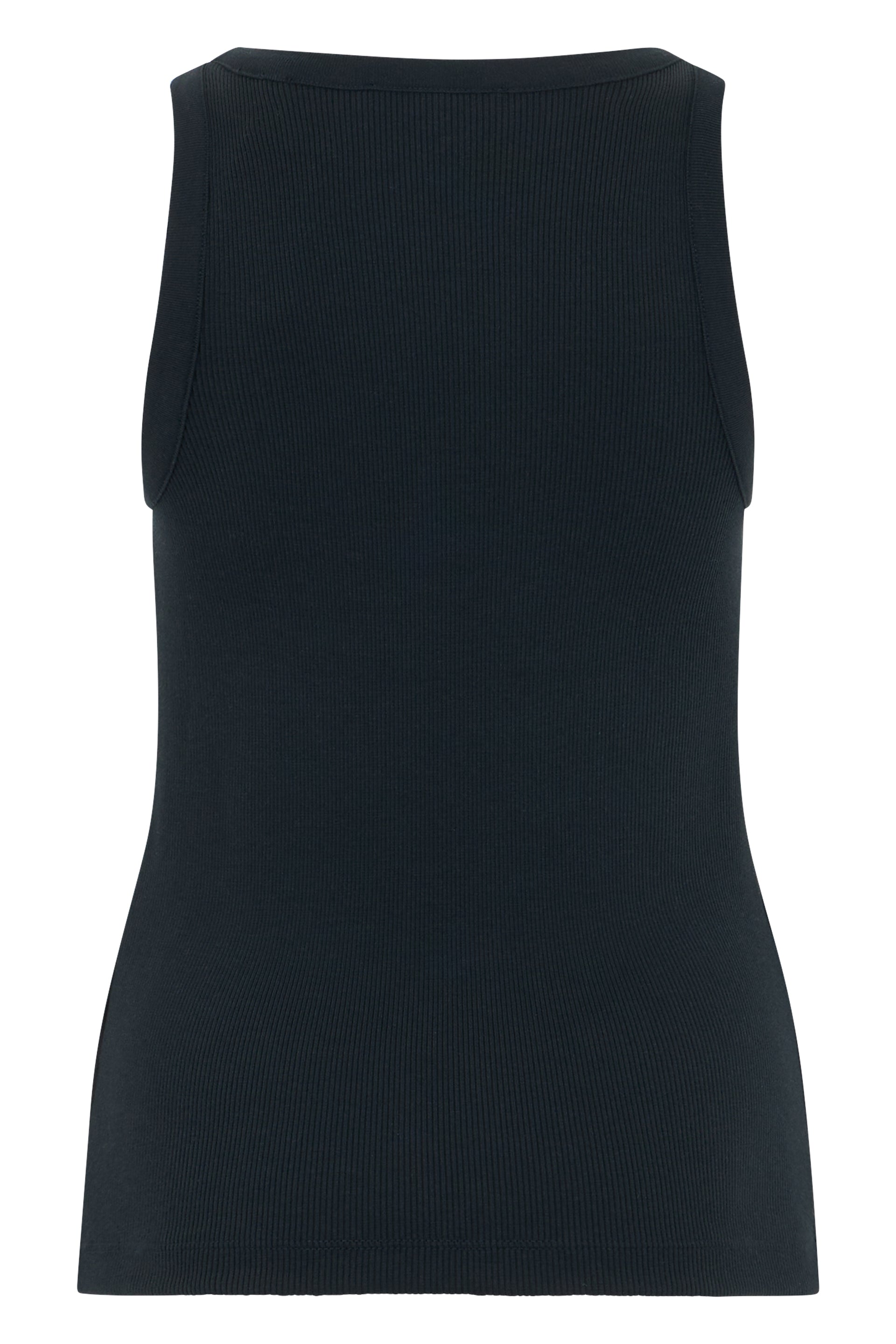 Sleeveless ribbed top