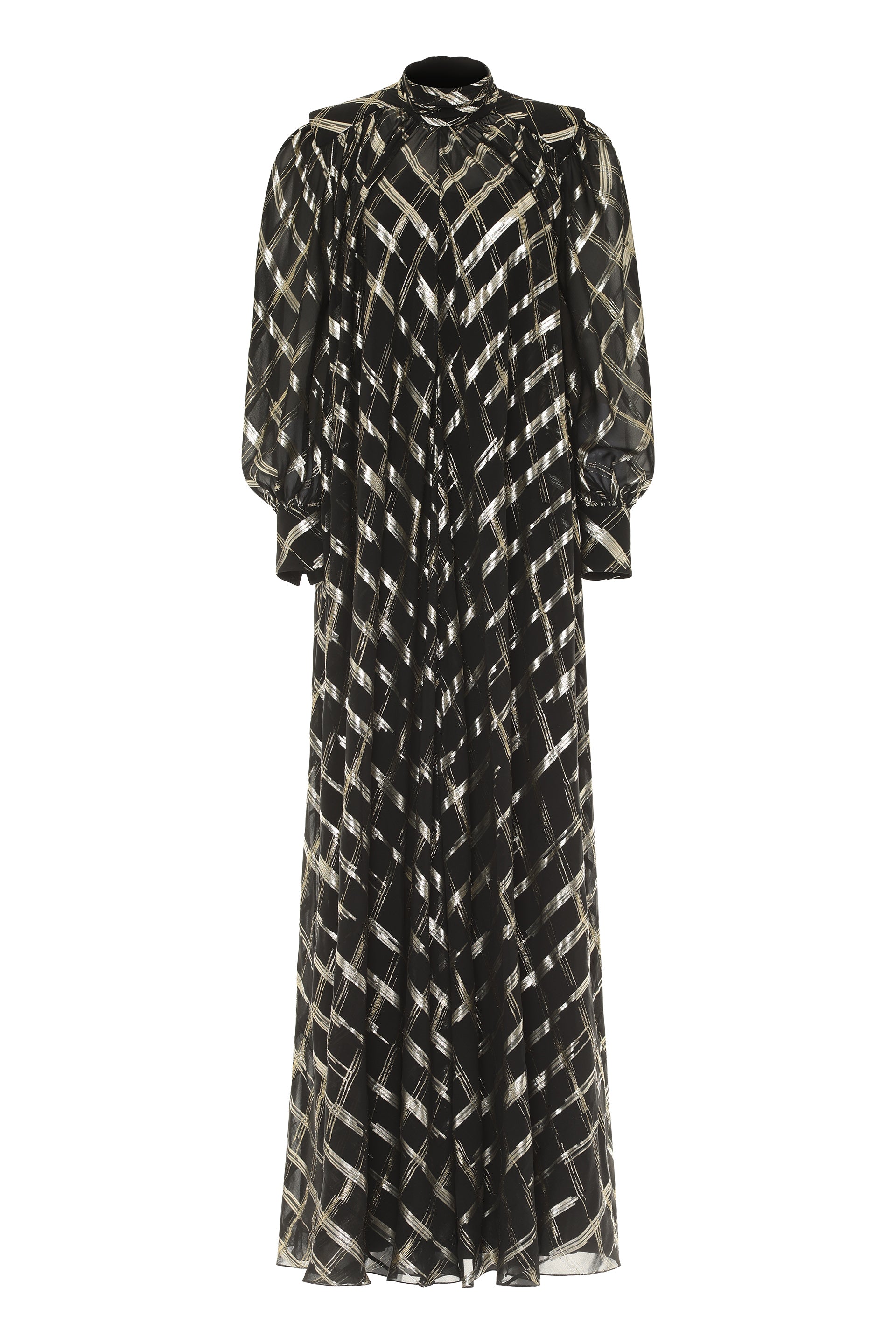 Silk blend dress