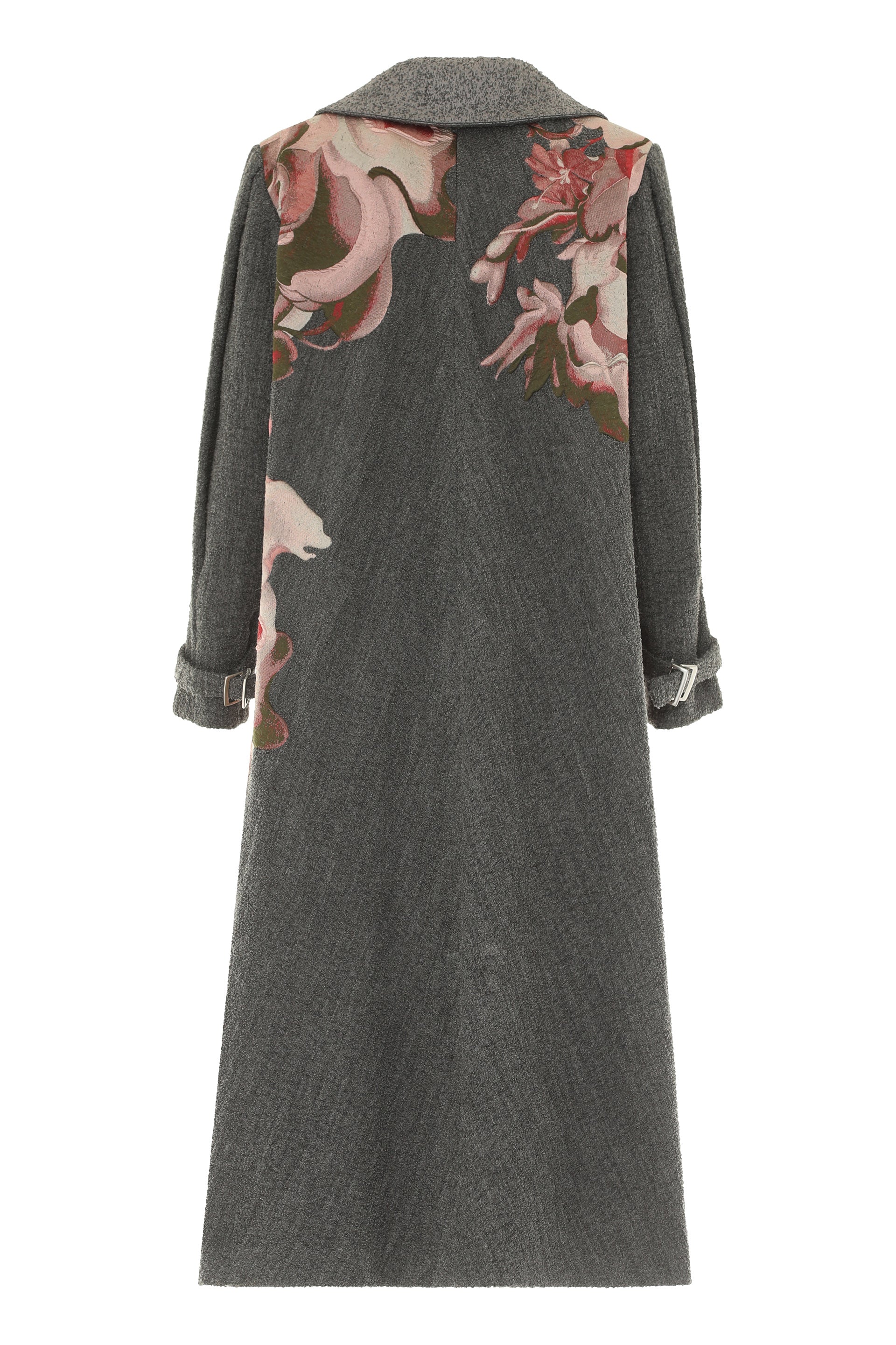 Single-breasted long coat