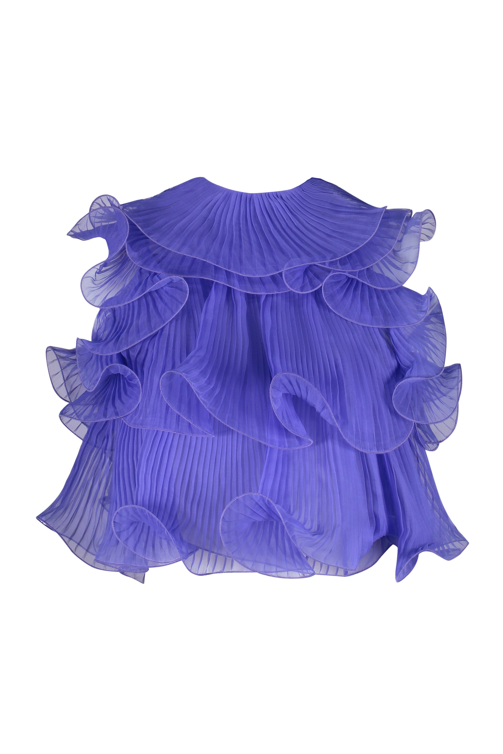 Pleated blouse