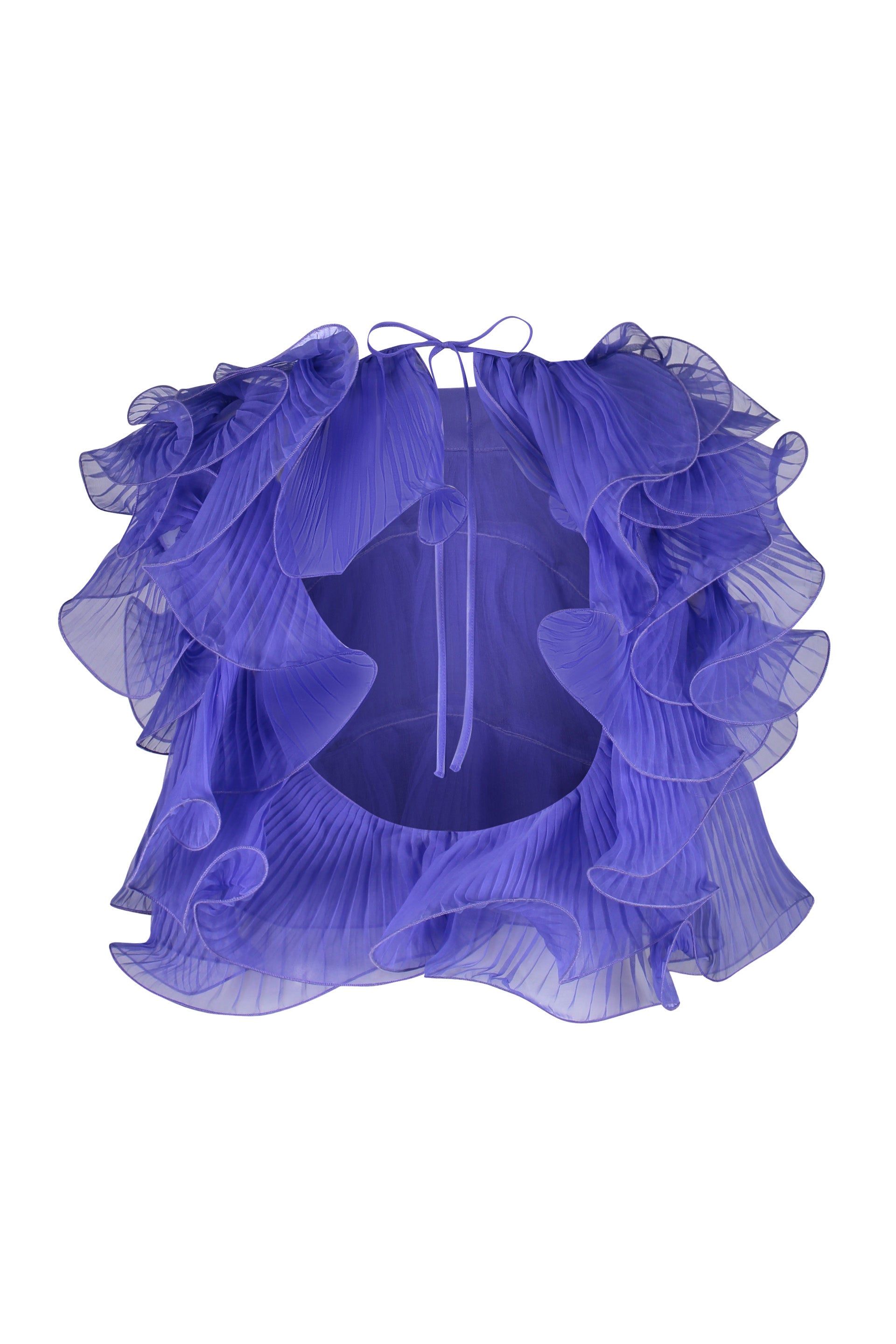 Pleated blouse