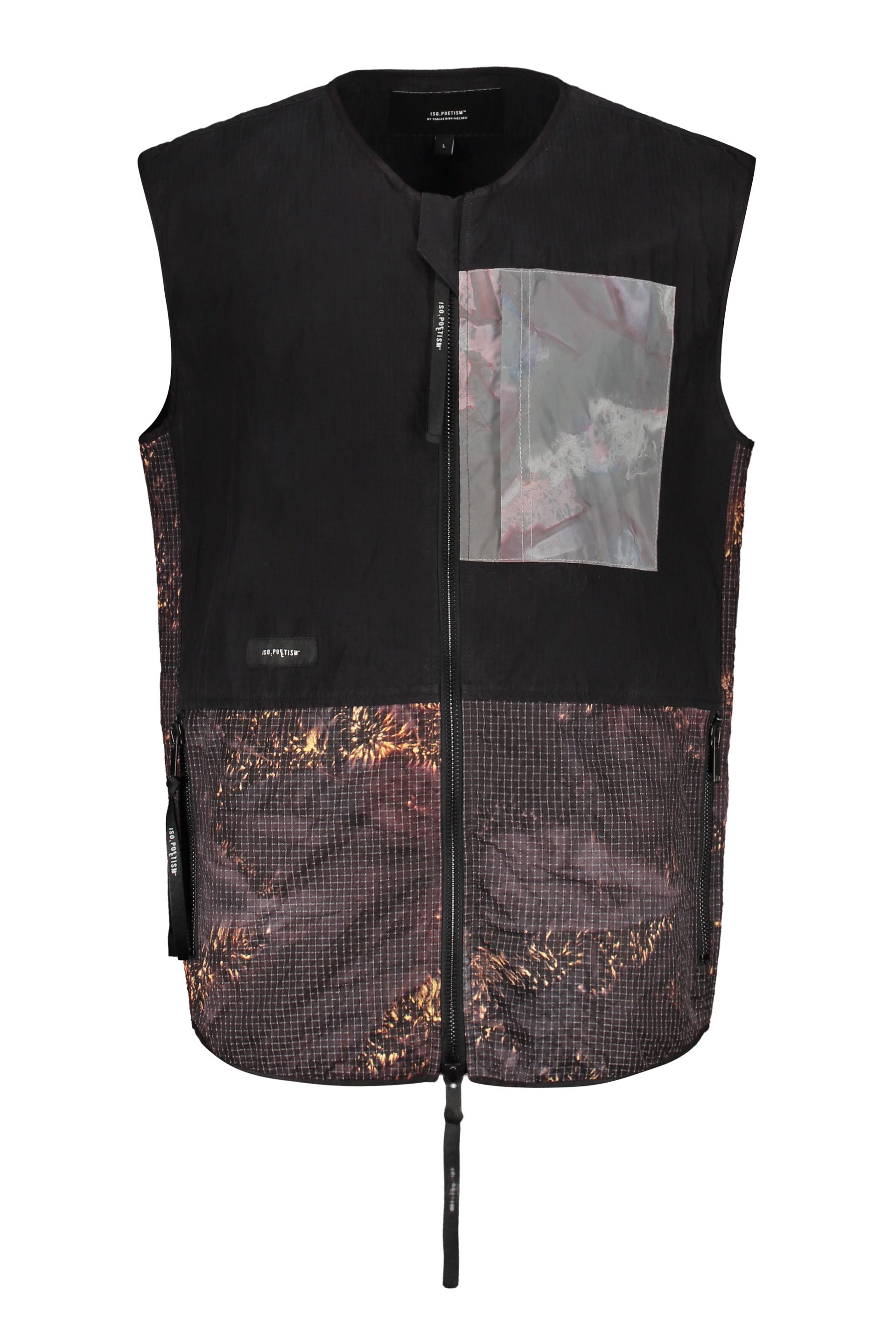 Cotton-blend vest