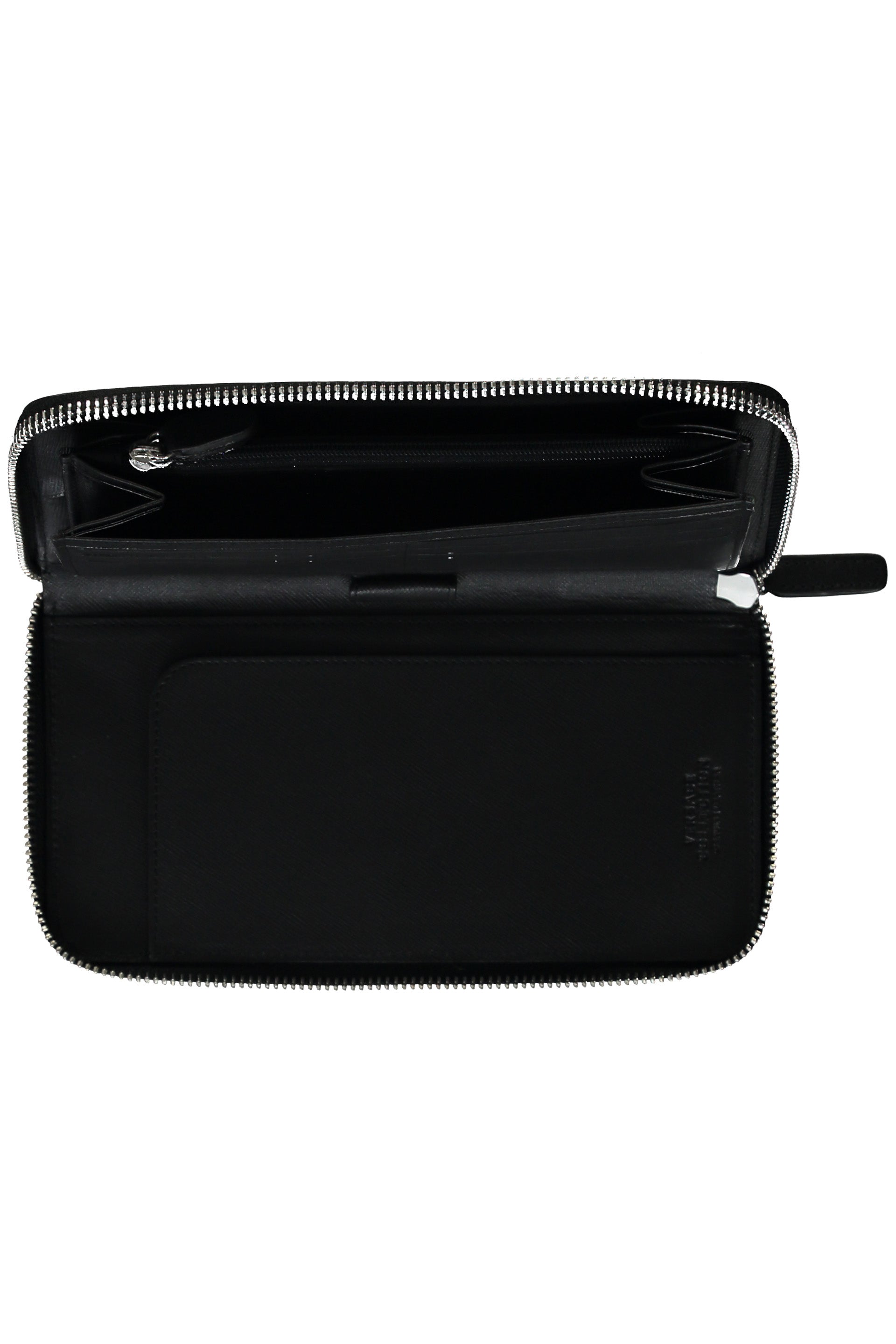 Leather zip around wallet