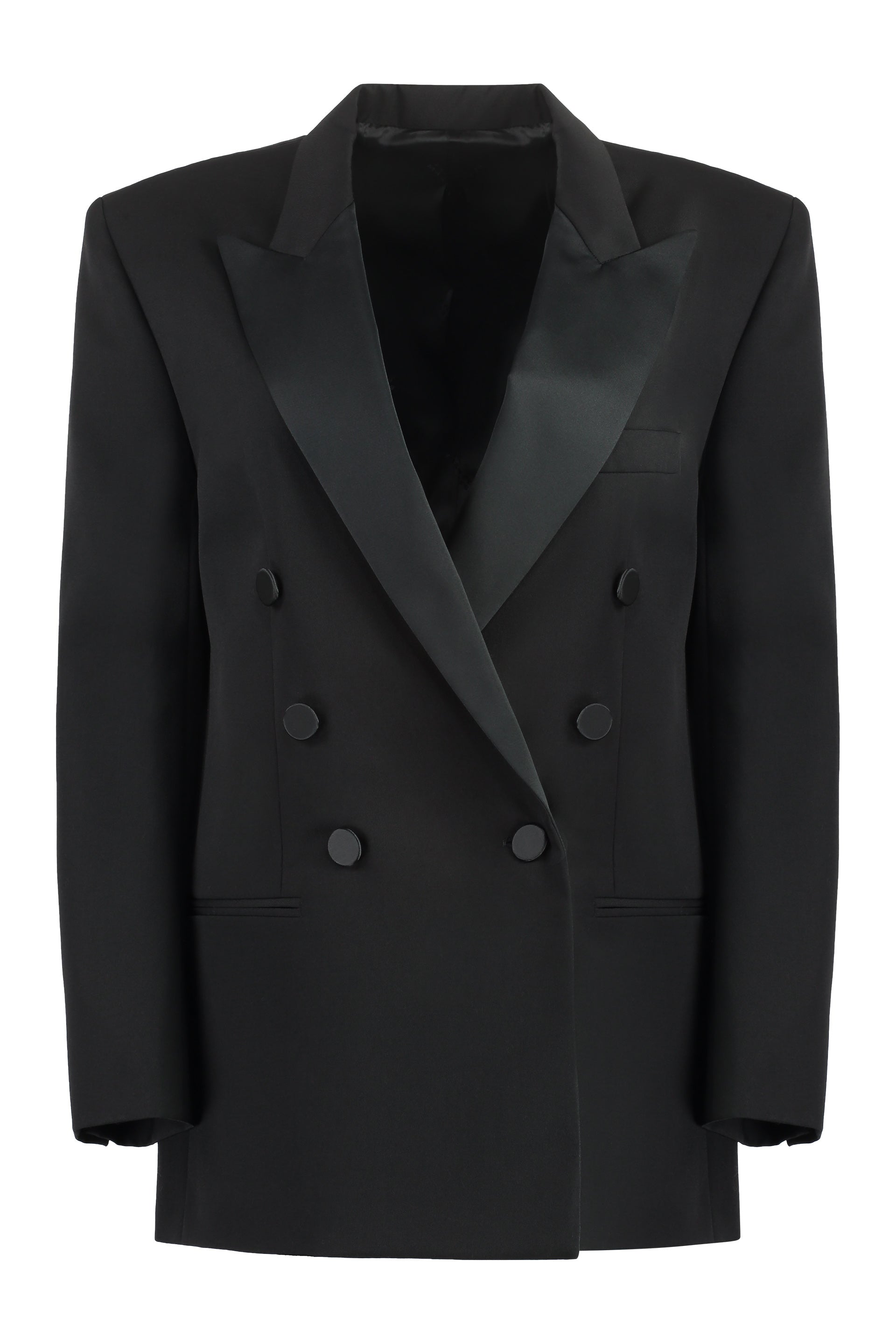 Peagan Double-breasted wool jacket