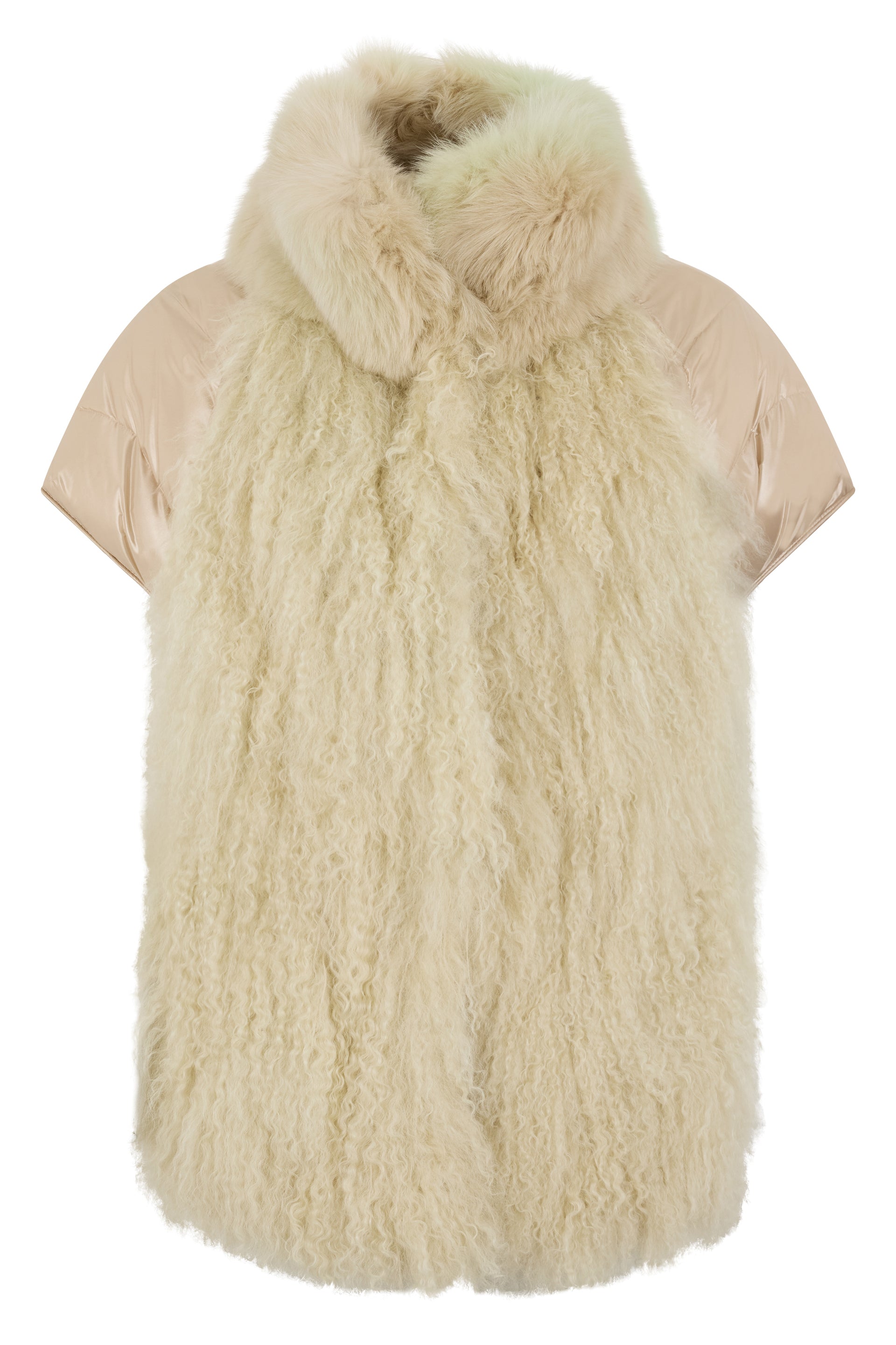 Elegant short-sleeved jacket, versatile