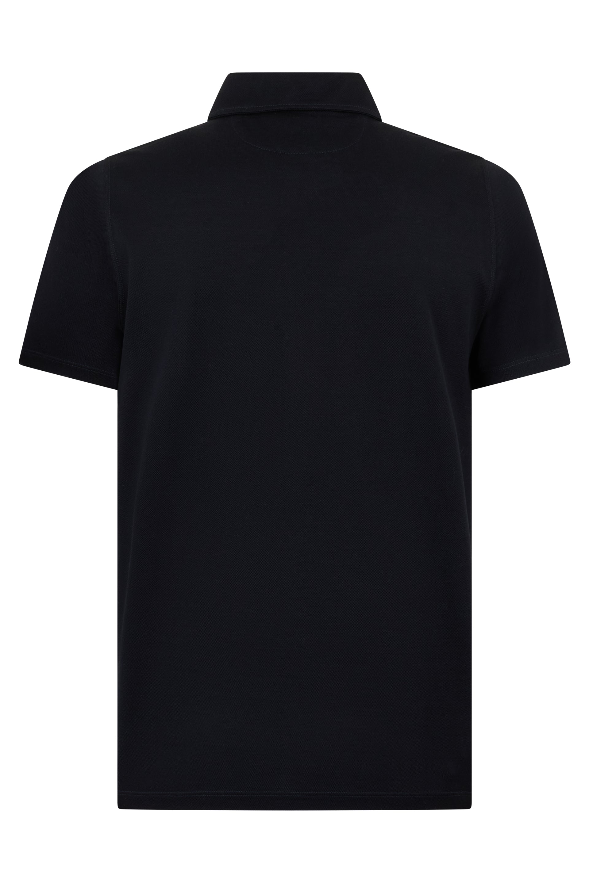 Dark blue polo in elegant and versatile cotton