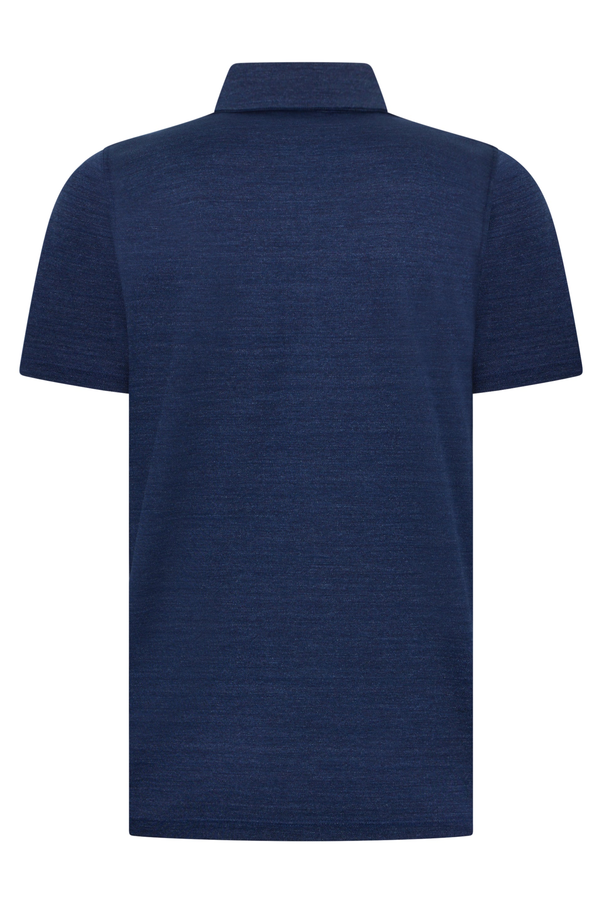 Navy blue cotton polo stylish and versatile