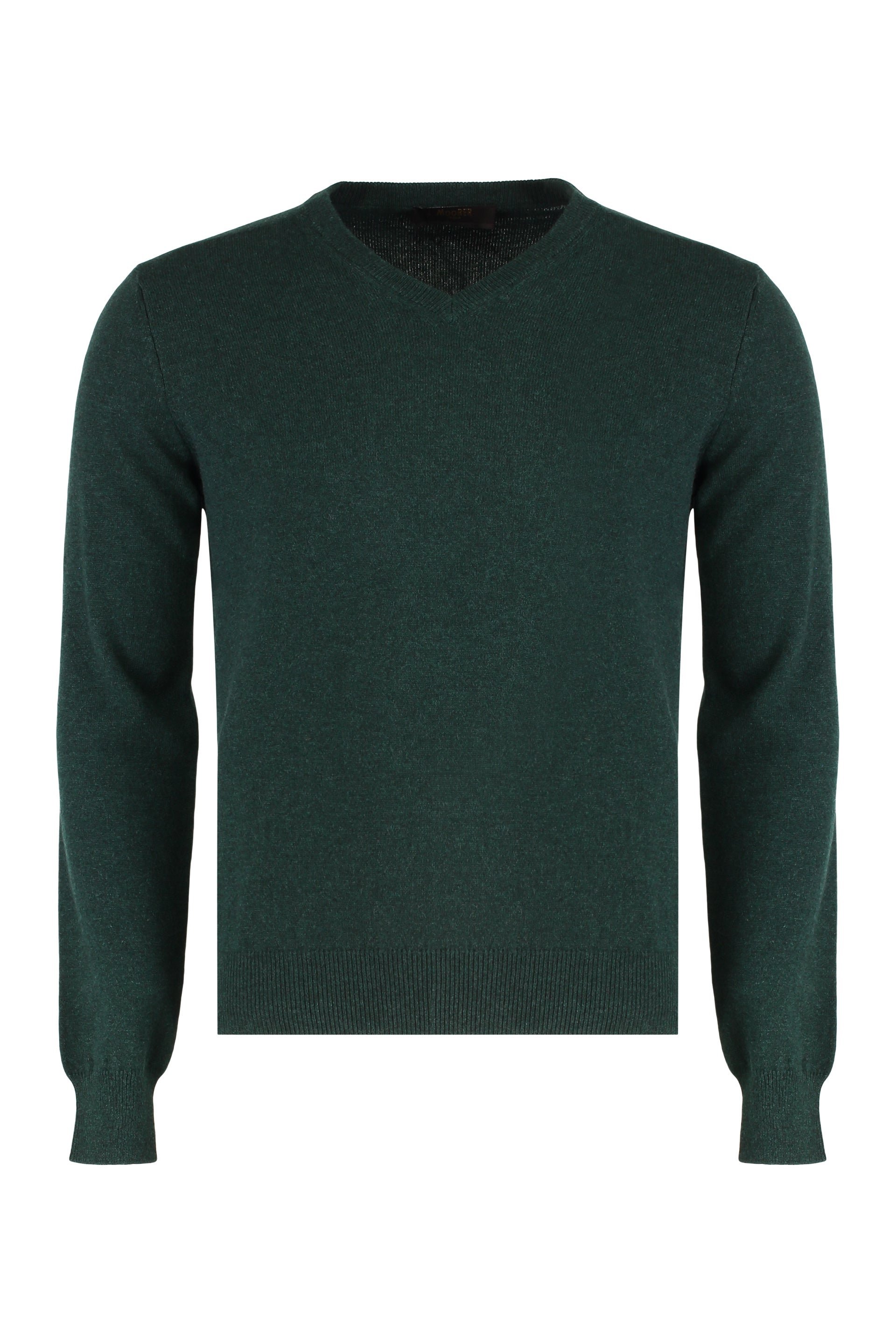 Cashmere sweater with V-neck