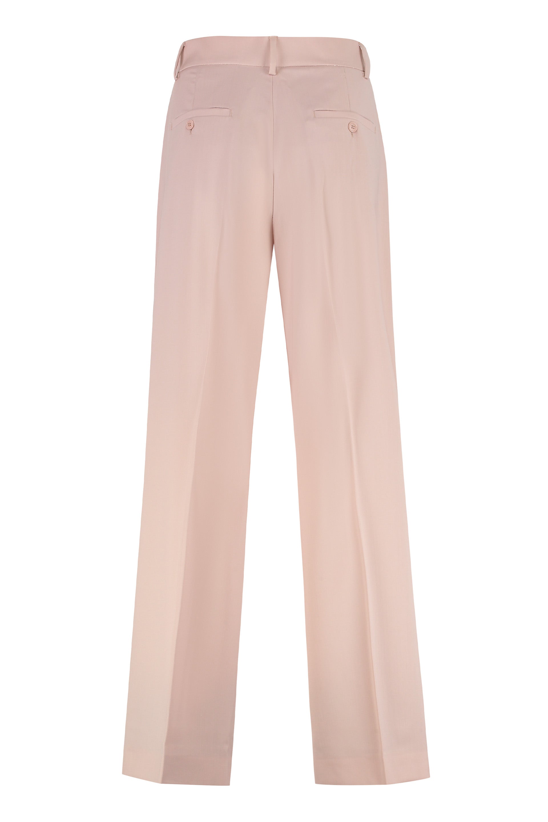 Visivo wool wide-leg trousers