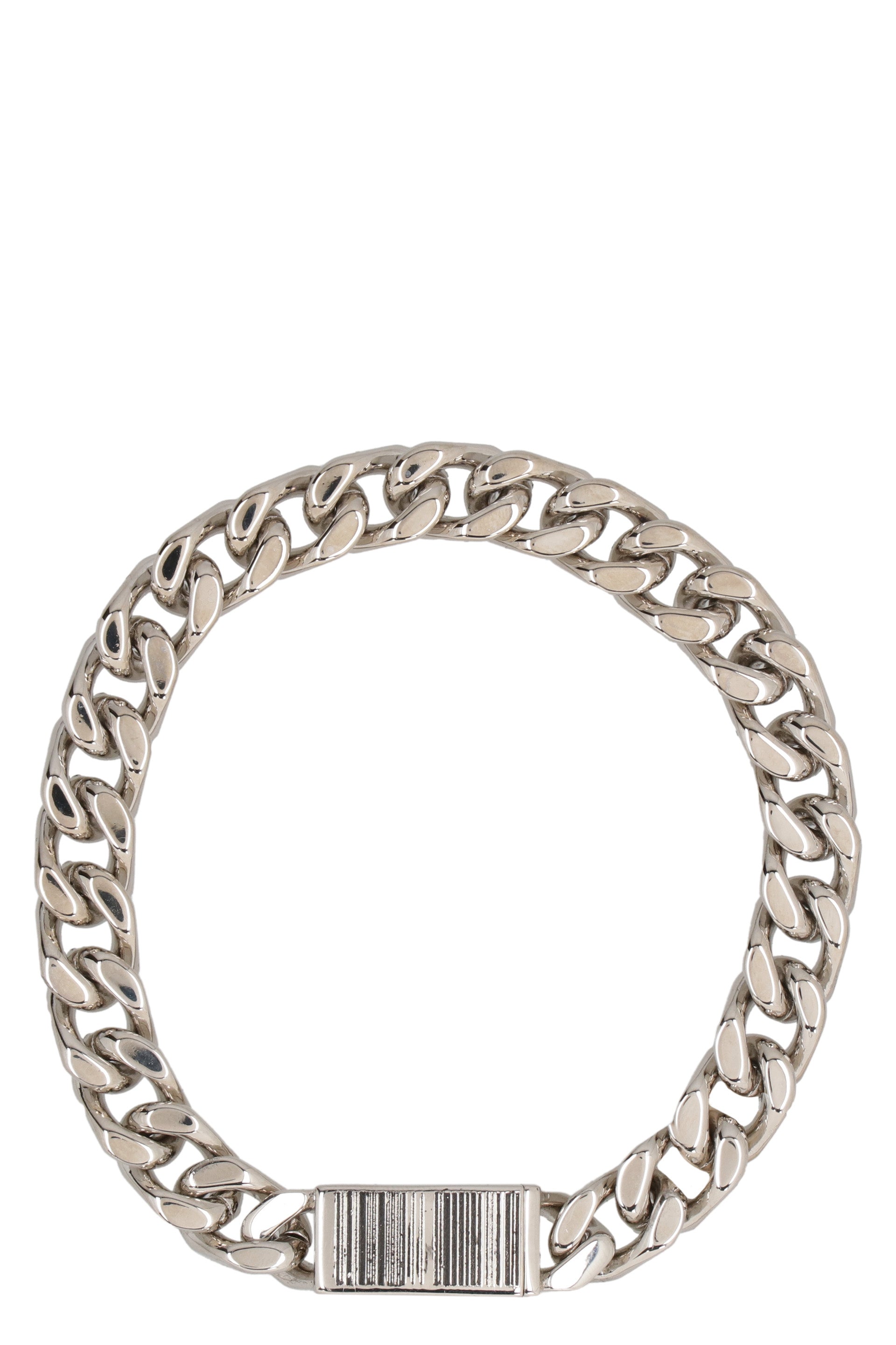 Steel chain bracelet