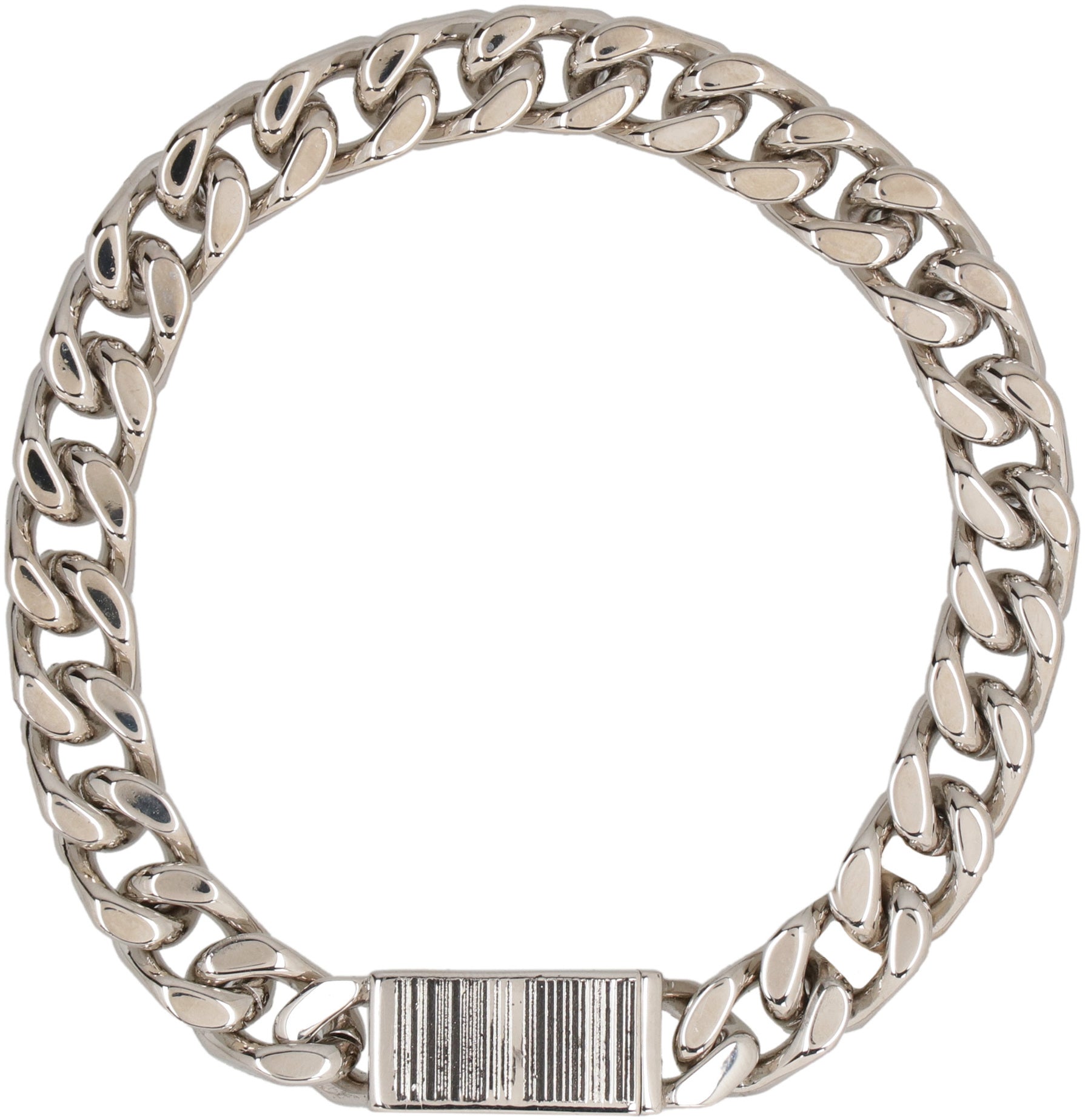 Steel chain bracelet