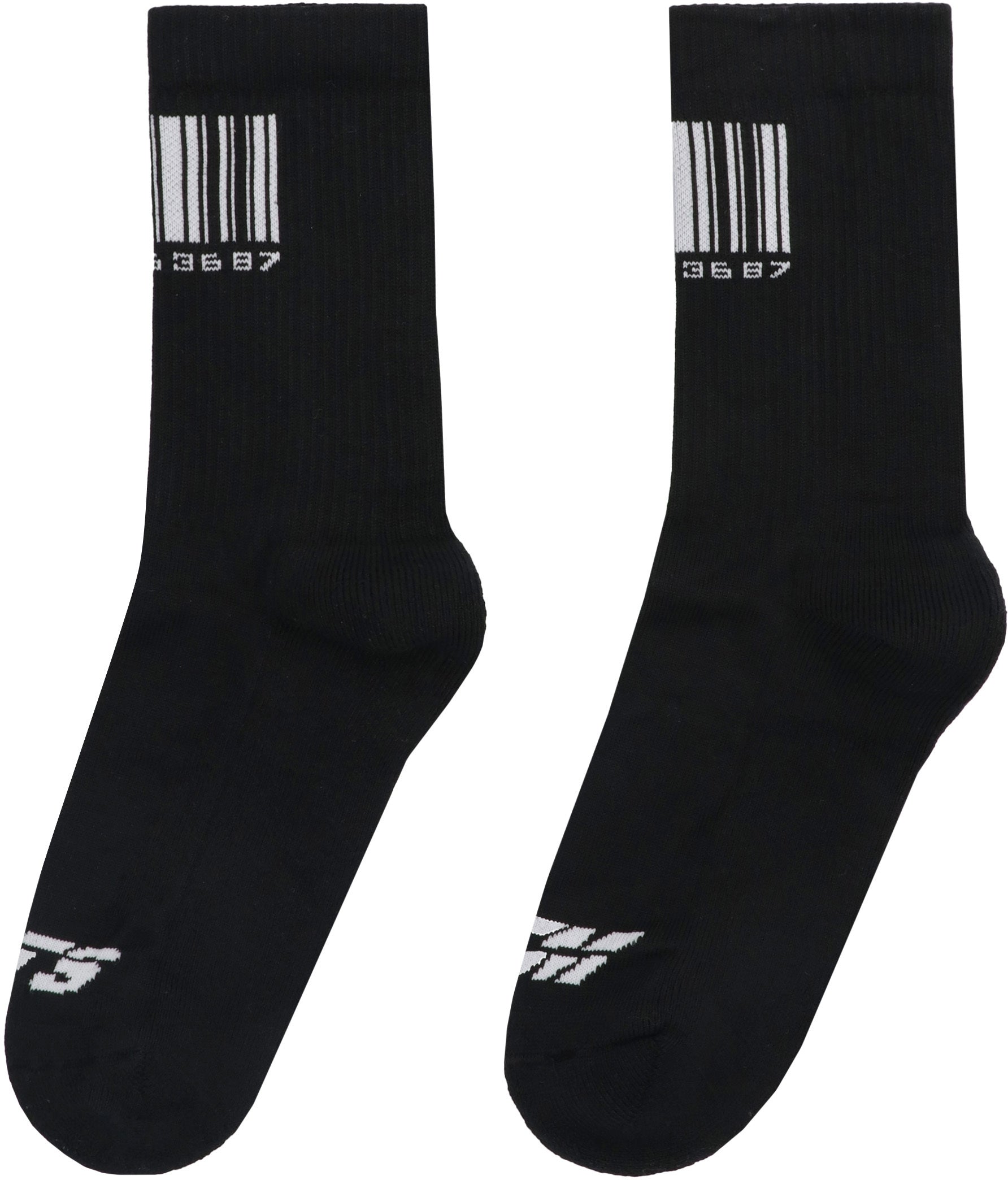 Logo cotton blend socks