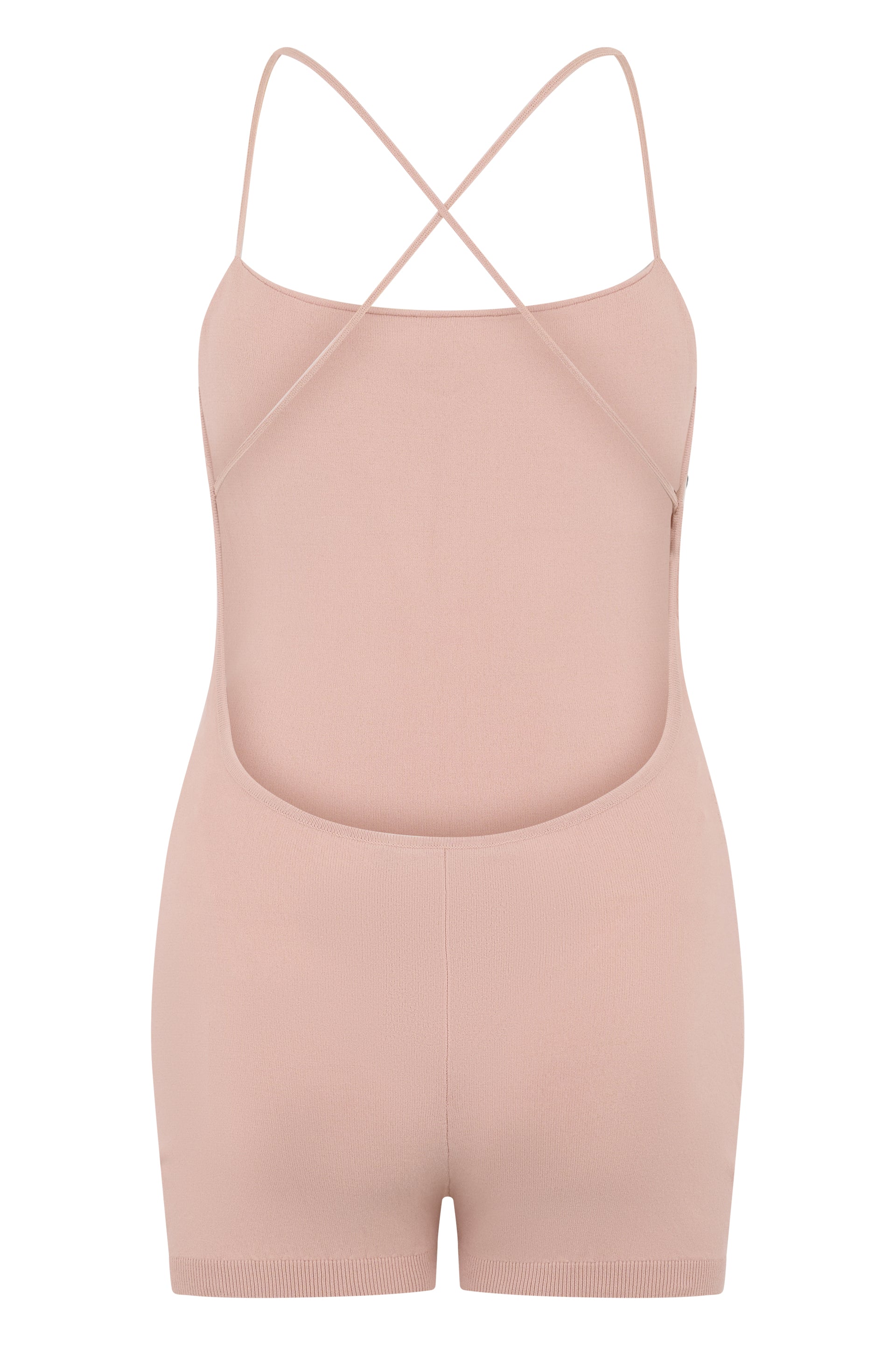 Short jumpsuit with a minimal and versatile design