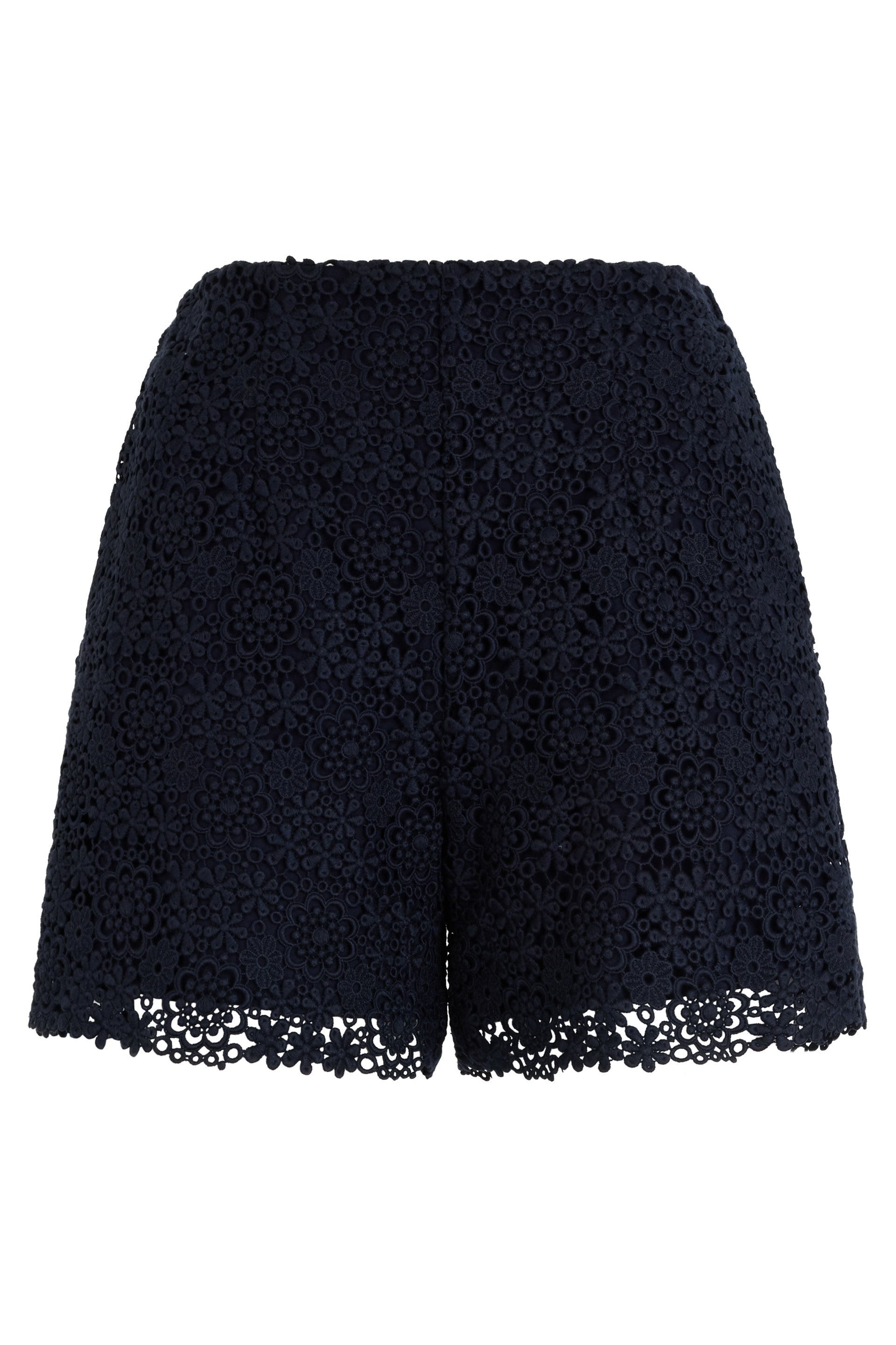 Dark blue modern and elegant shorts.
