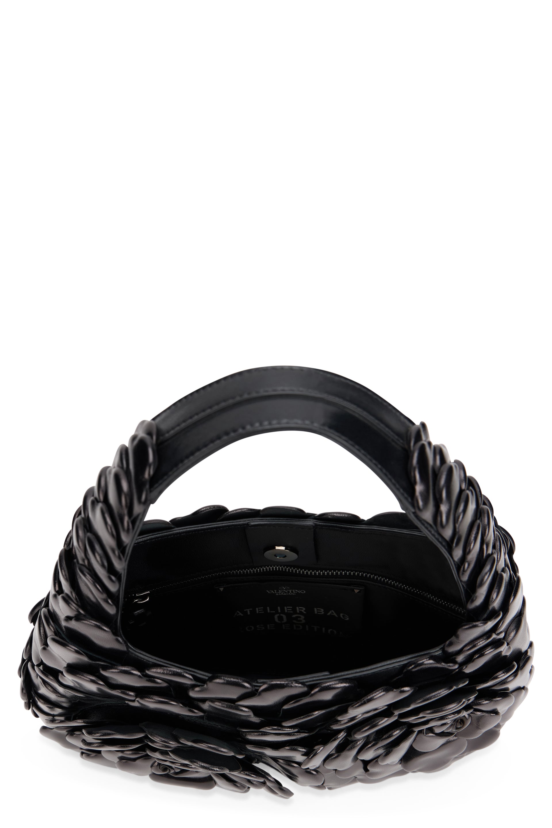 Hobo leather small bag - Atelier Bag Valentino Garavani 03 Rose Edition