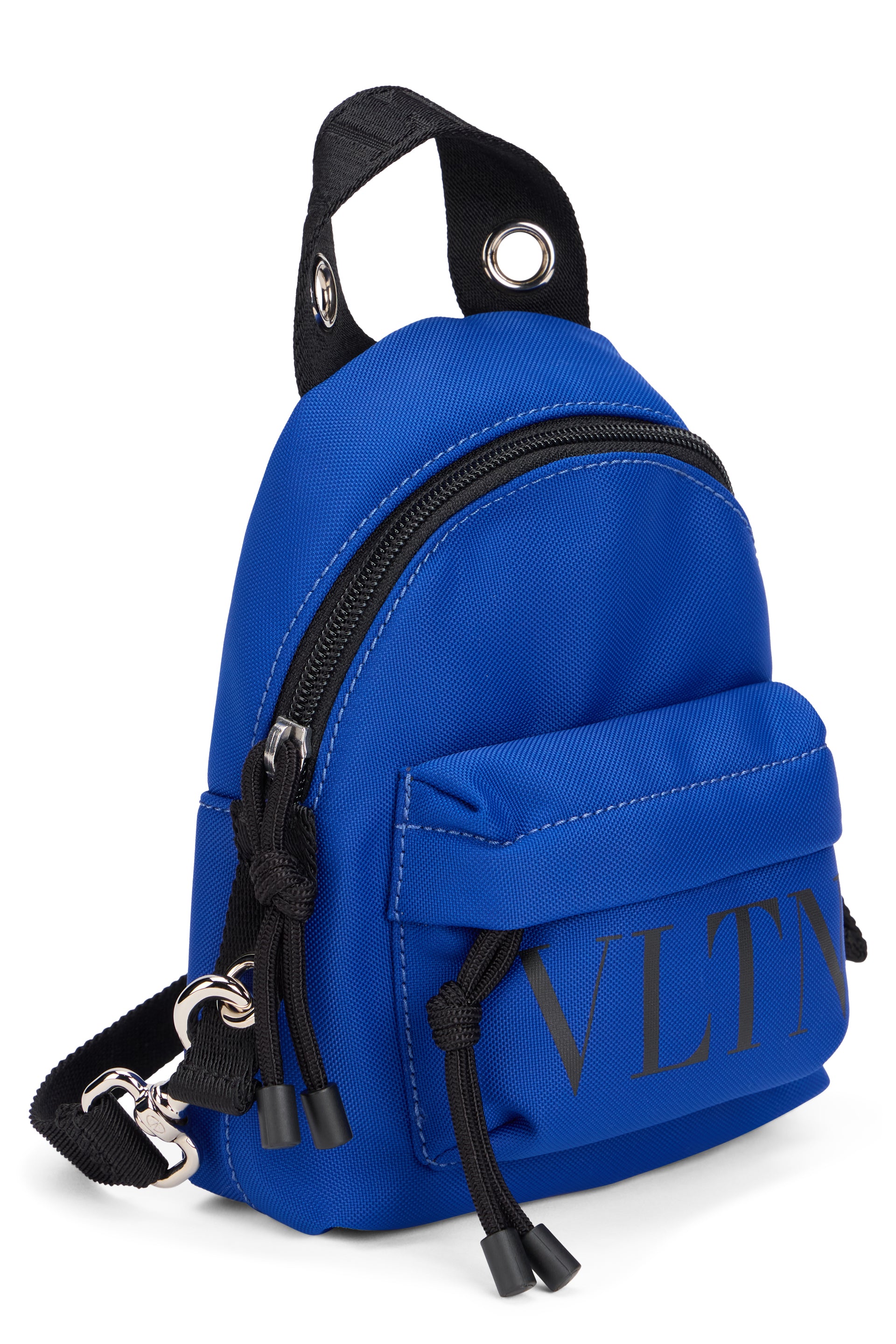 Mini backpack style blue with black details