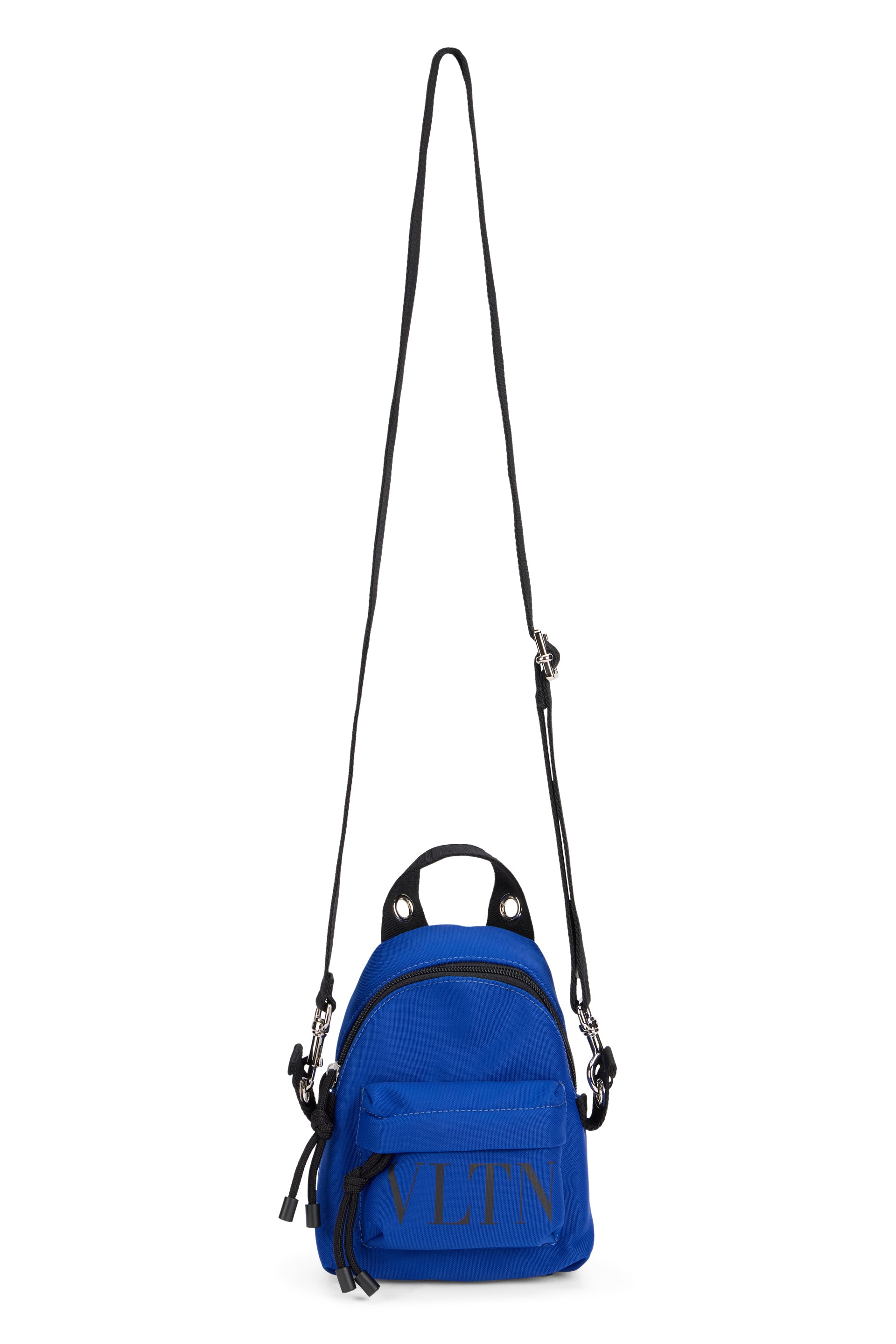 Mini backpack style blue with black details