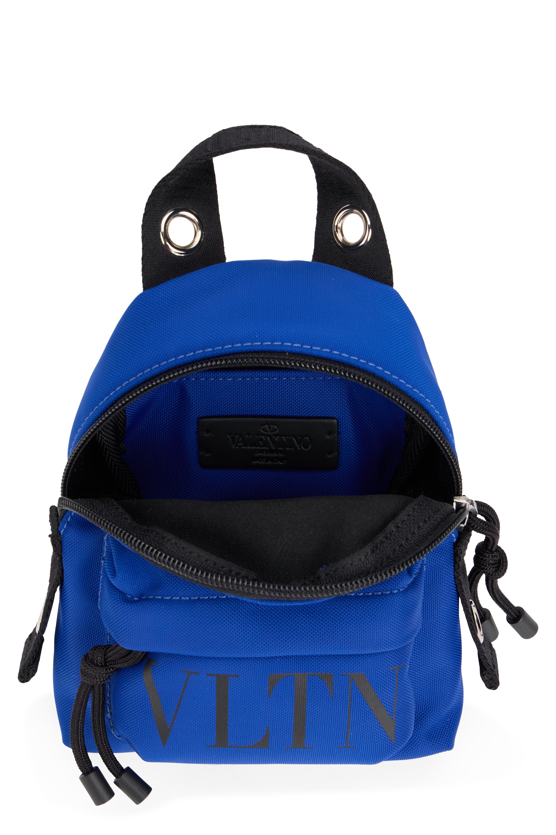 Mini backpack style blue with black details