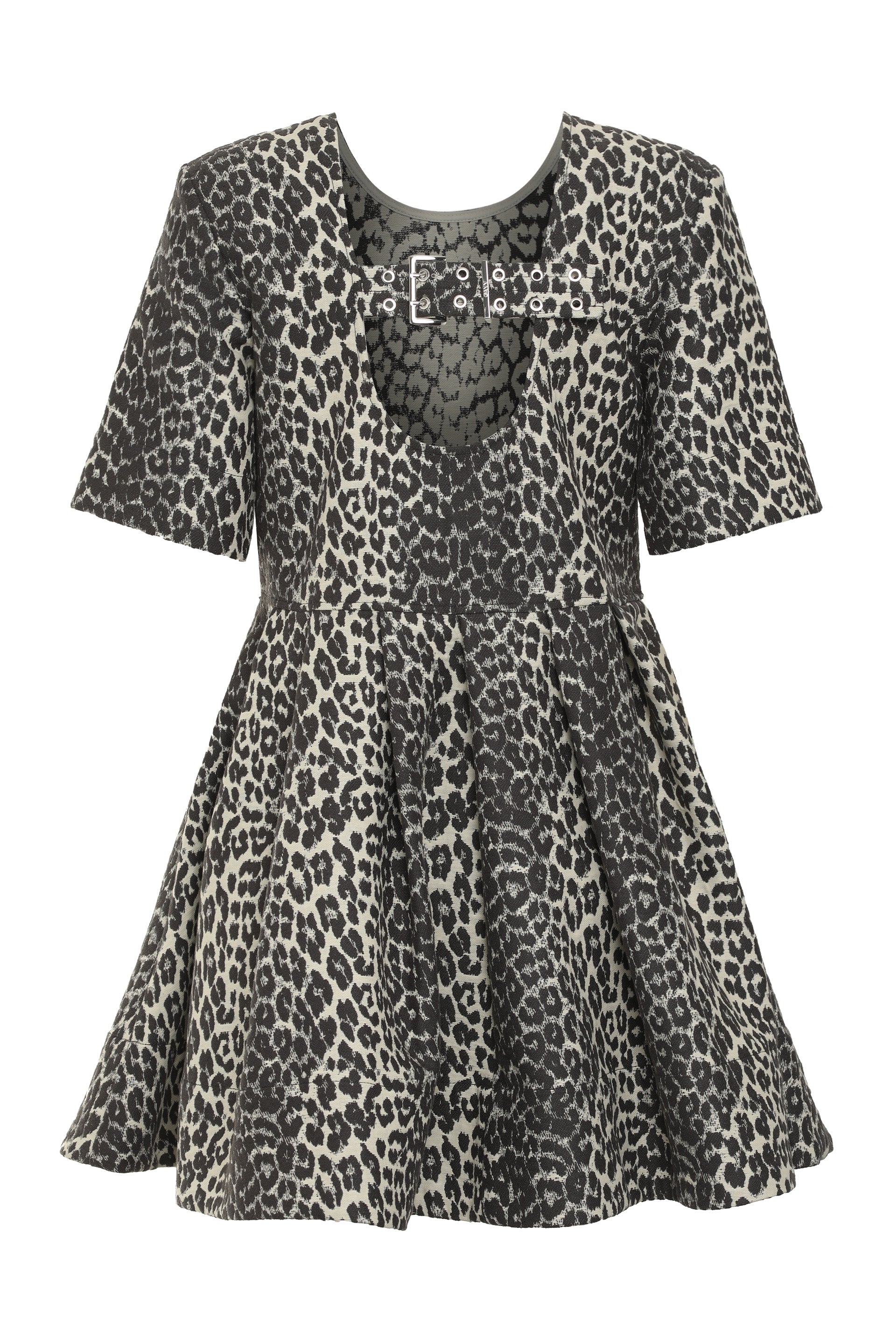Leopard mini dress