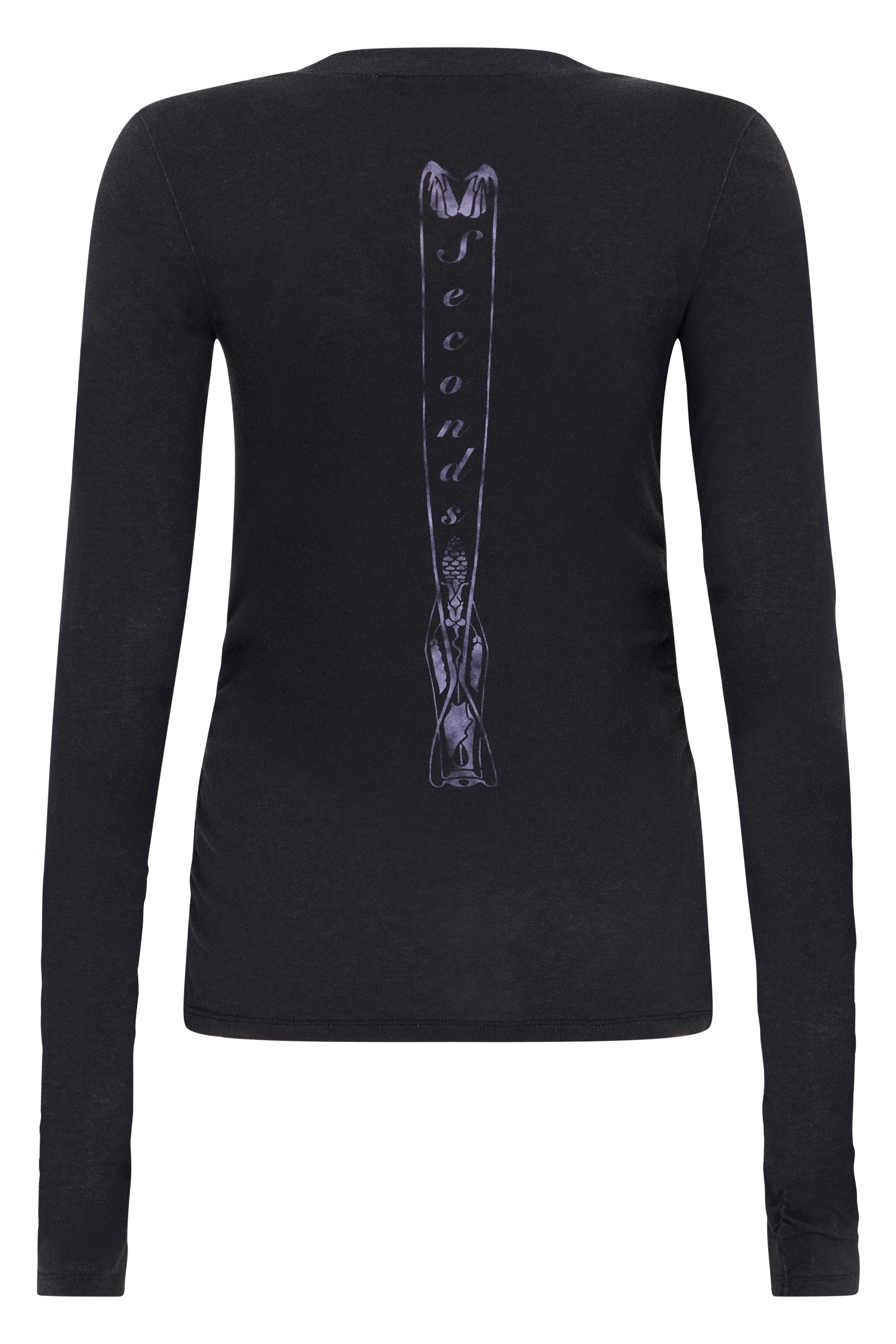 Cybernetic Angel Print long sleeve shirt