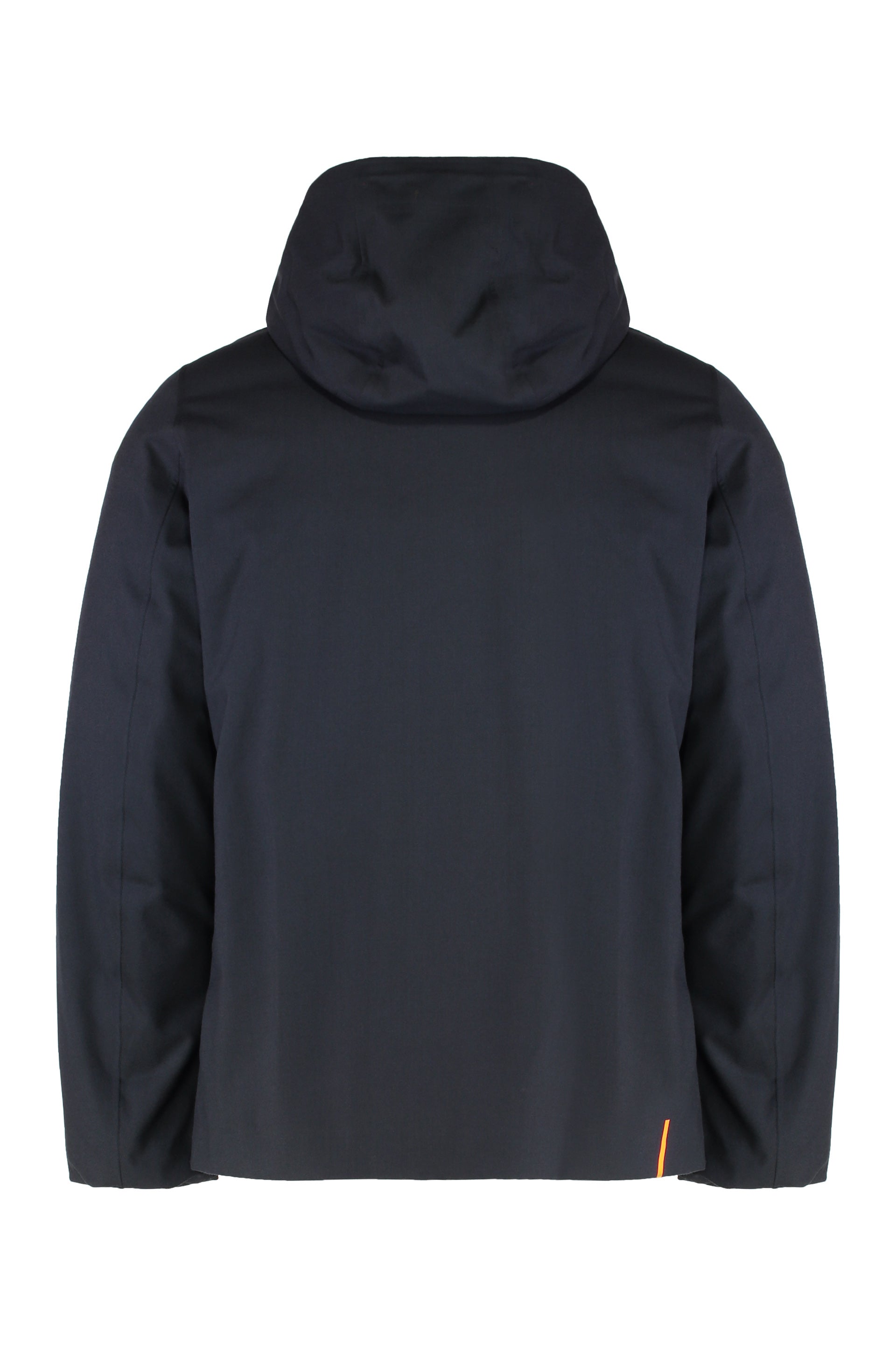Jacket made of wool blend with hood