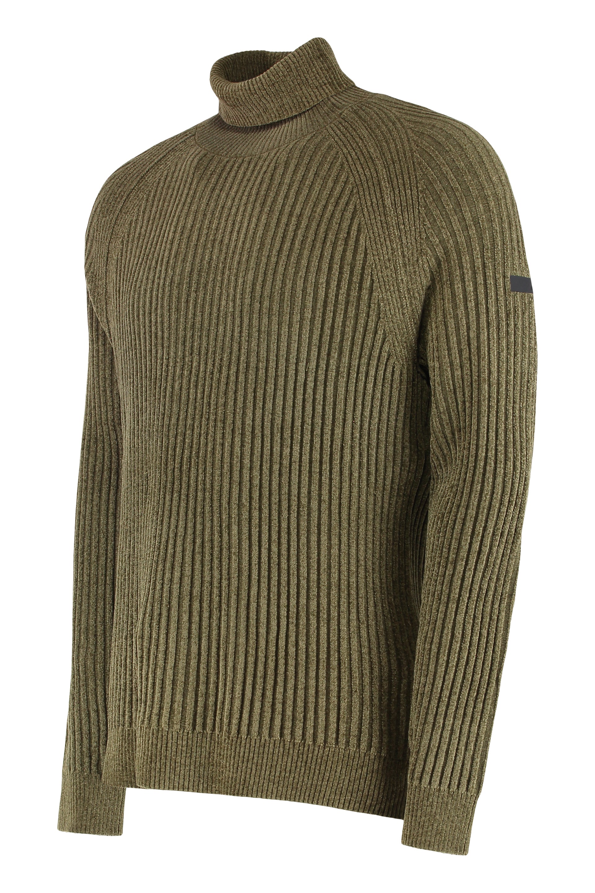 Velvet Rave Turtleneck sweater with ribbing