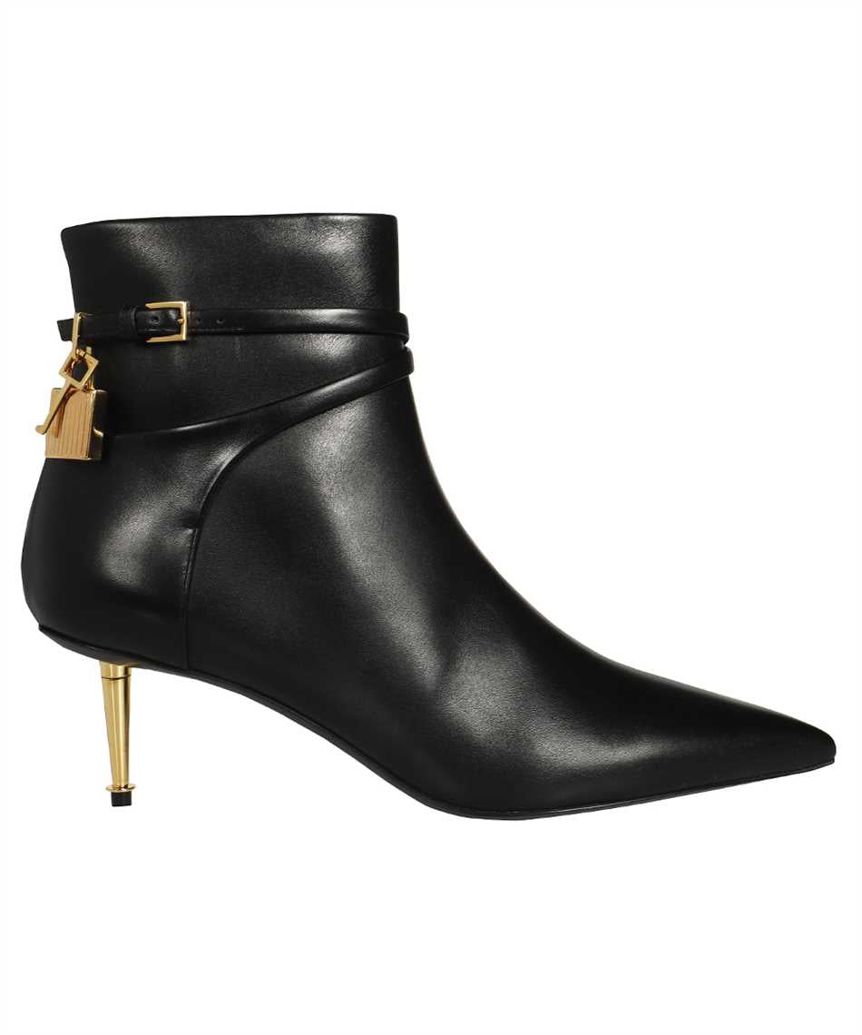 Leather ankle boots