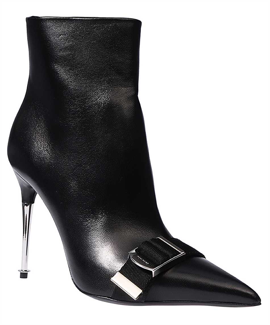 Leather ankle boots