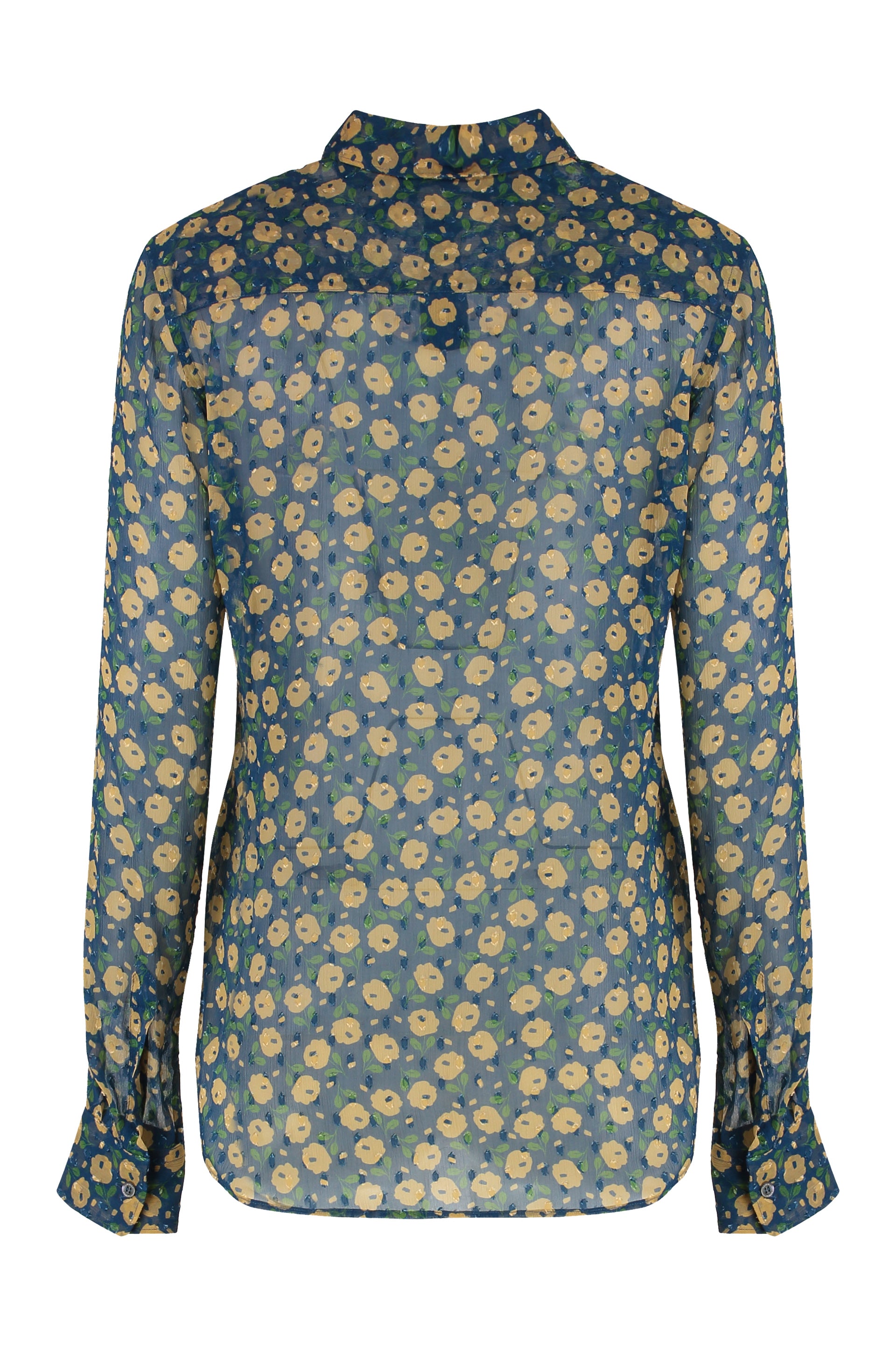 Printed viscose shirt
