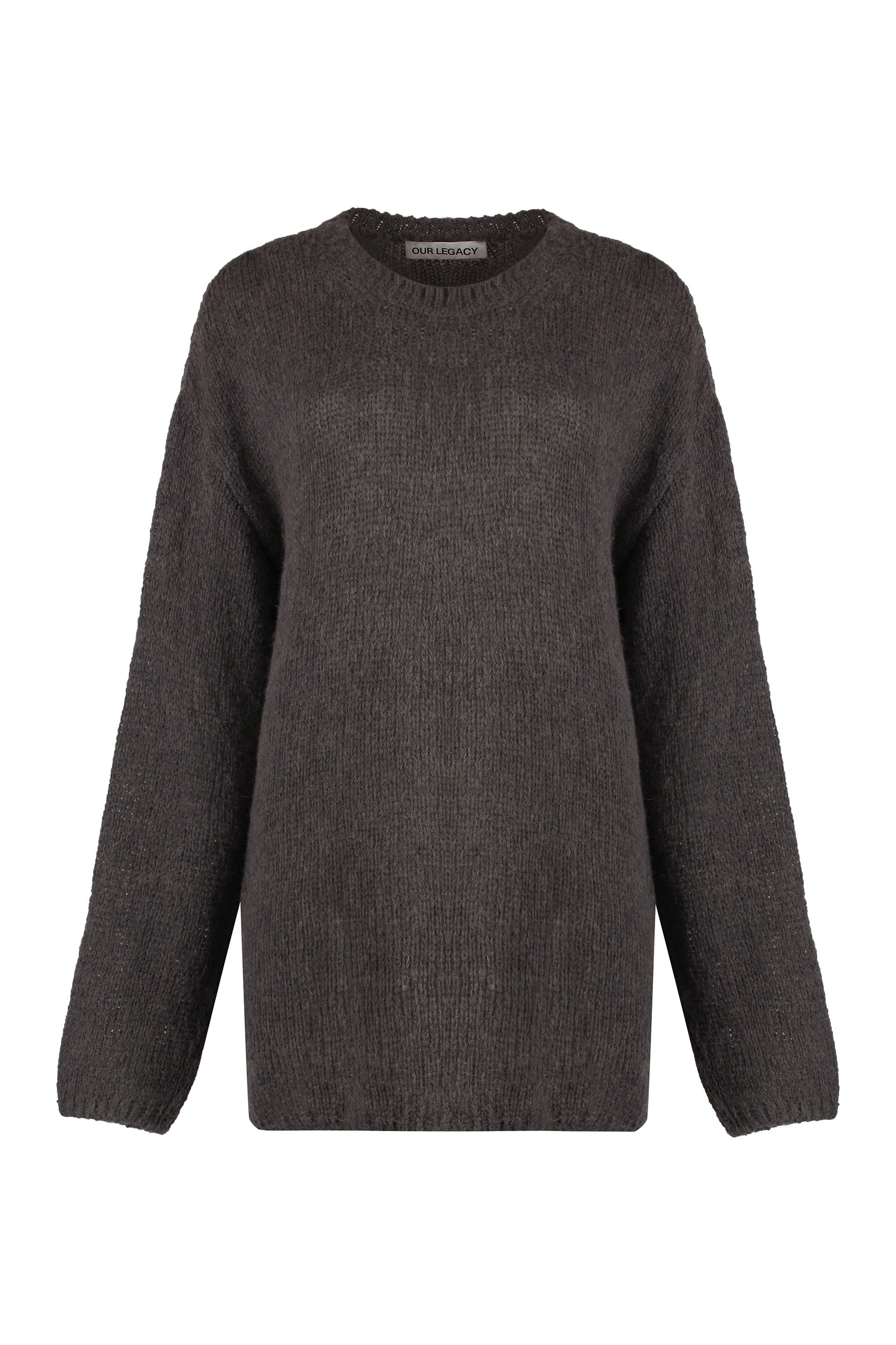 Popover Wool-blend crew-neck sweater