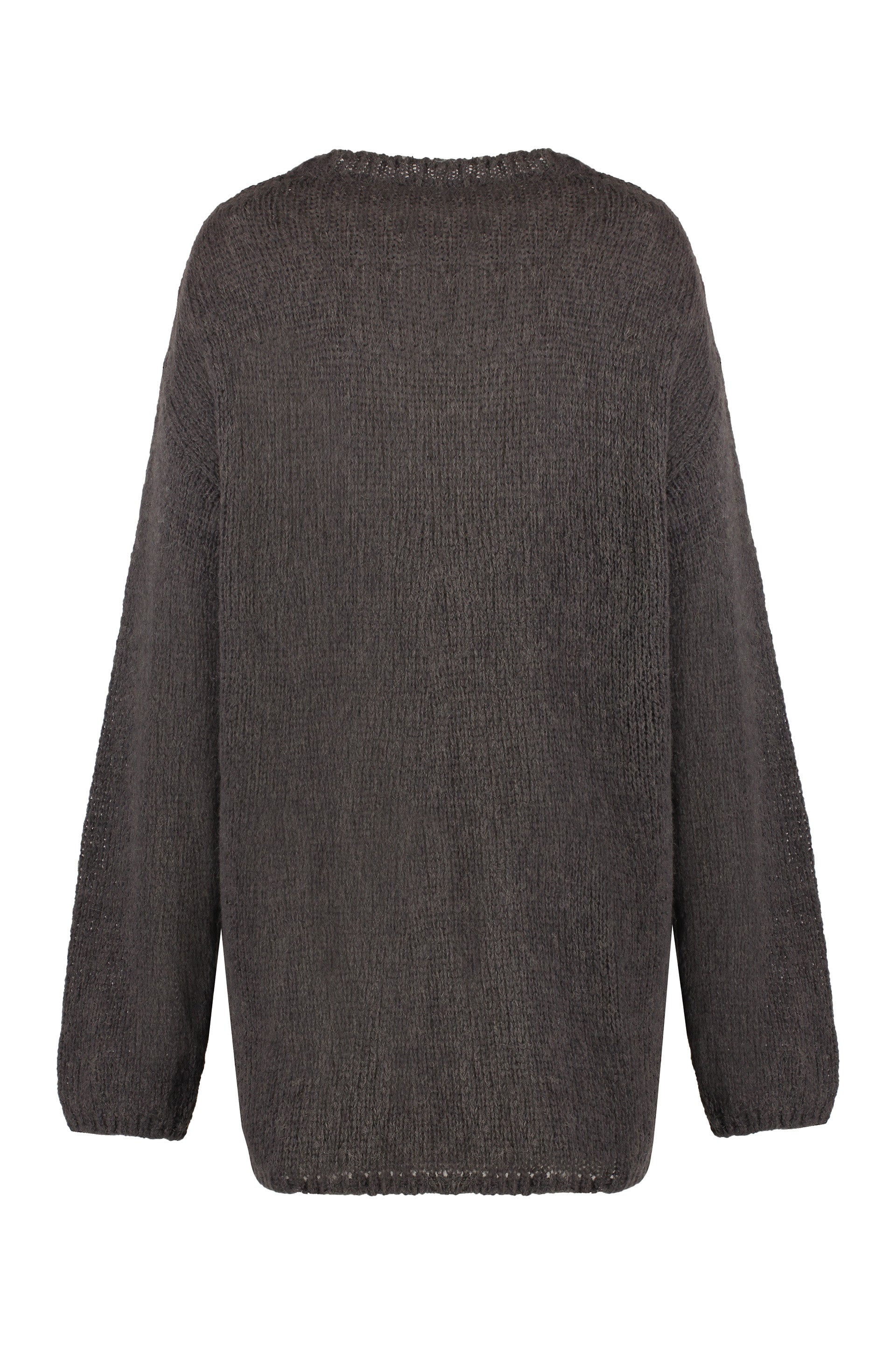 Popover Wool-blend crew-neck sweater