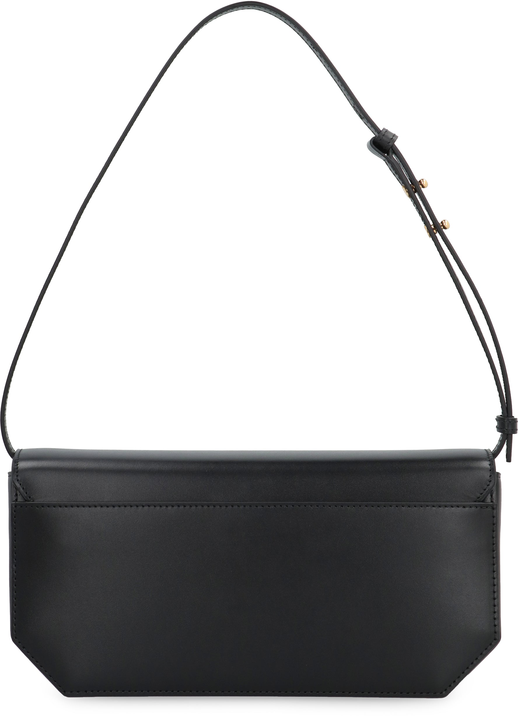 Emblem Folio leather shoulder bag