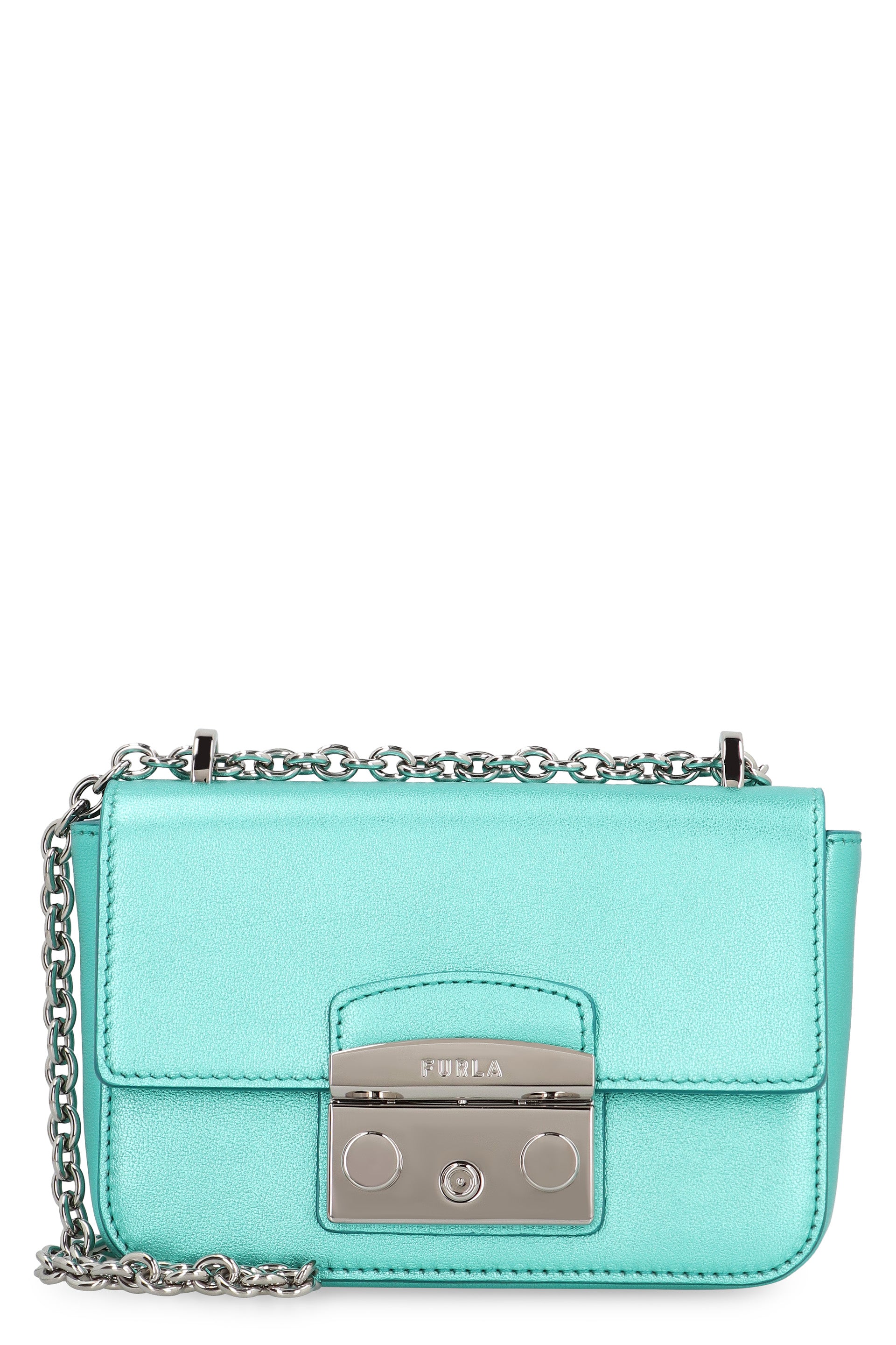 Furla Metropolis leather mini crossbody bag