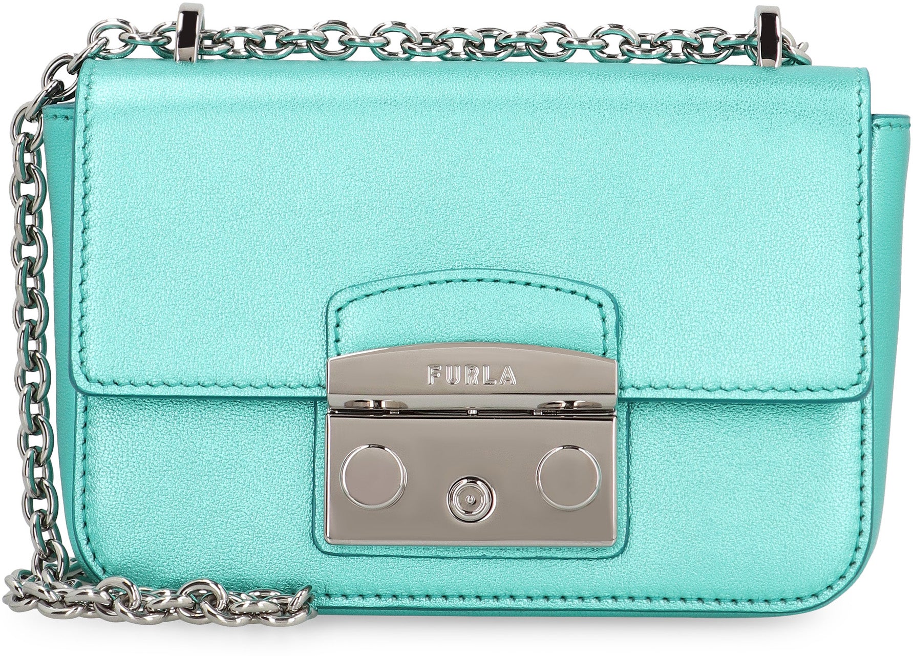 Furla Metropolis leather mini crossbody bag